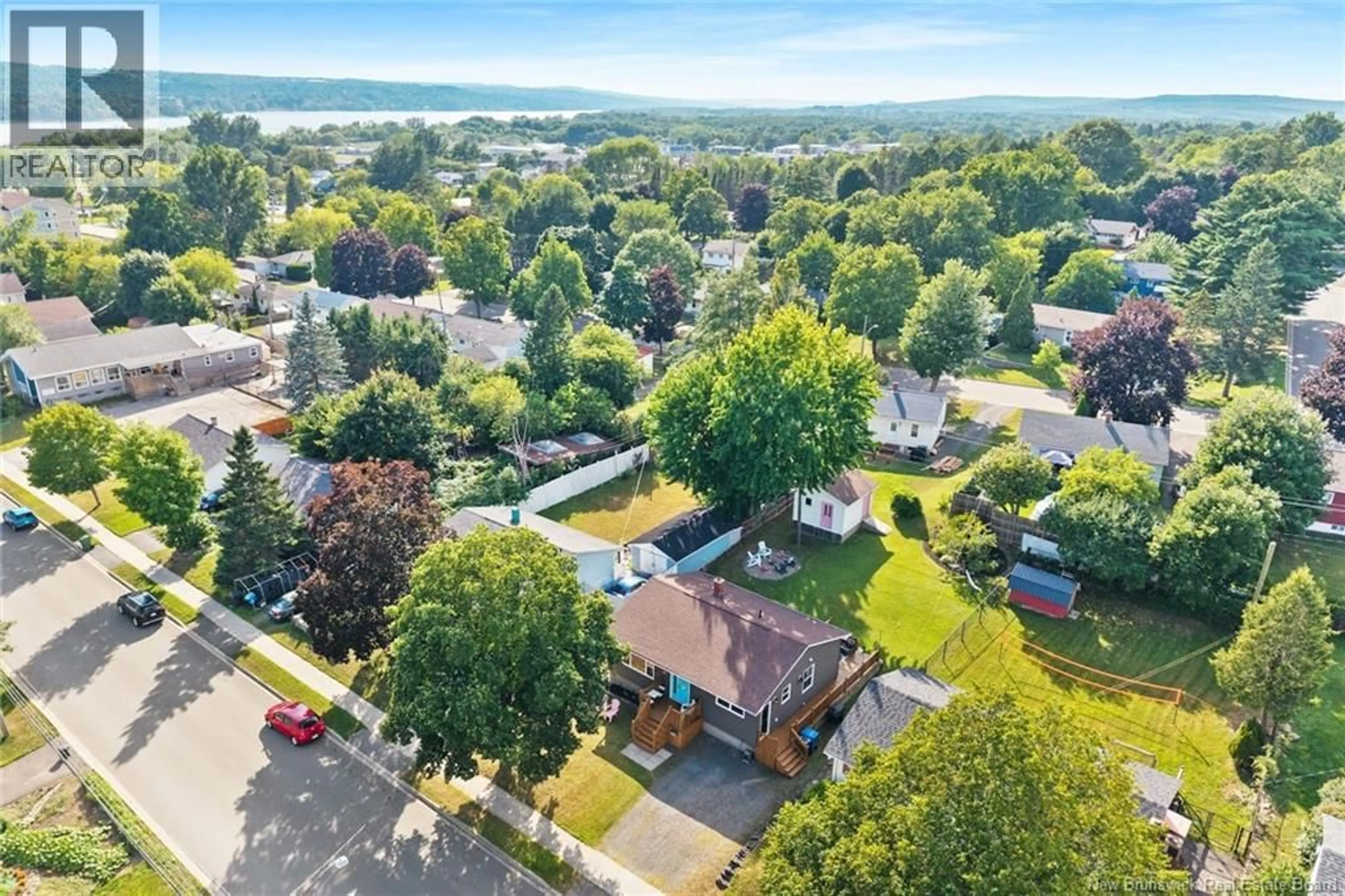 A pic from outside/outdoor area/front of a property/back of a property/a pic from drone, street for 155 DOUGLAS AVENUE, Fredericton New Brunswick E3A2N8