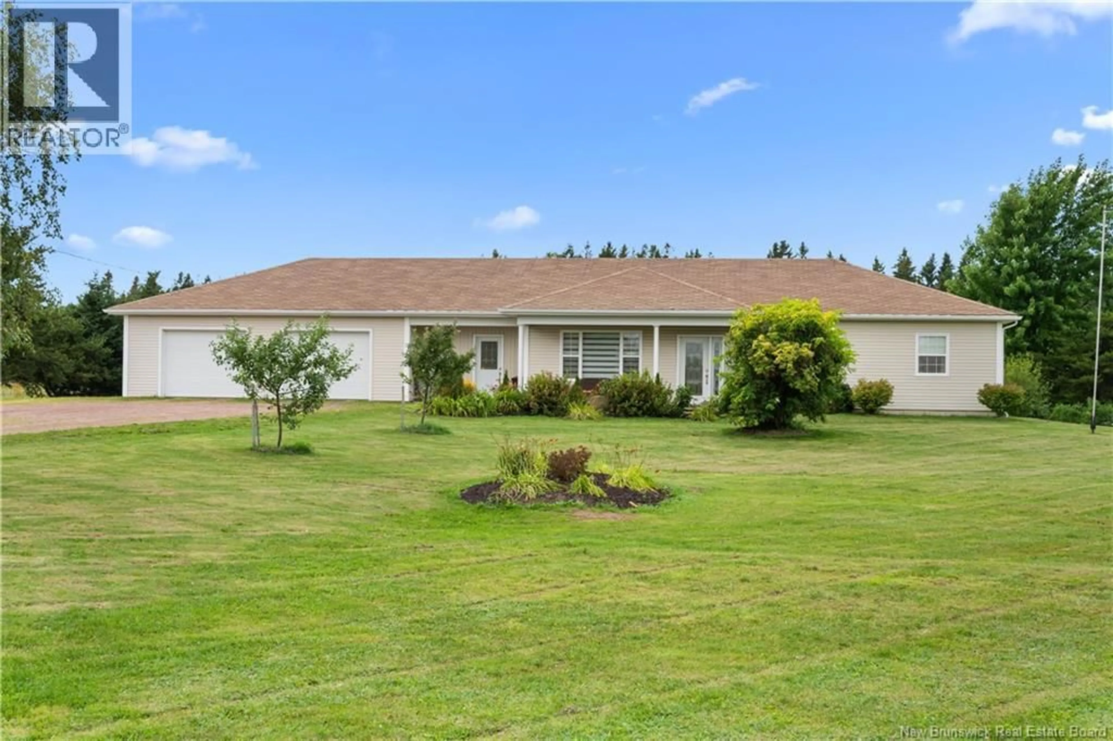 A pic from outside/outdoor area/front of a property/back of a property/a pic from drone, water/lake/river/ocean view for 223 ROUTE 530, Grande-Digue New Brunswick E4R5C6