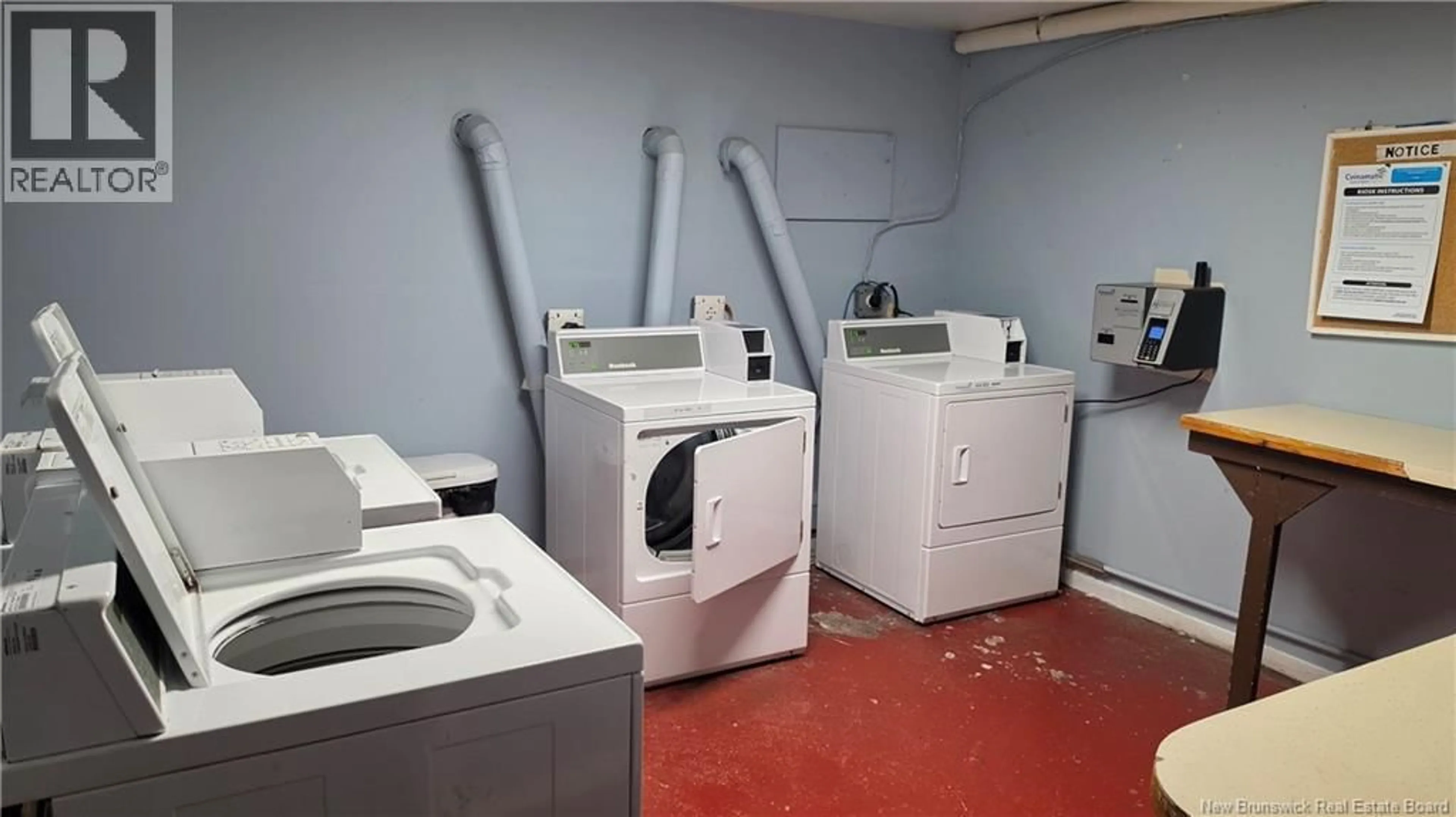 Kitchen with laundary machines, floor is not visible for B1 - 500 DOUGLAS AVENUE AVENUE, Saint John New Brunswick E2K1E7