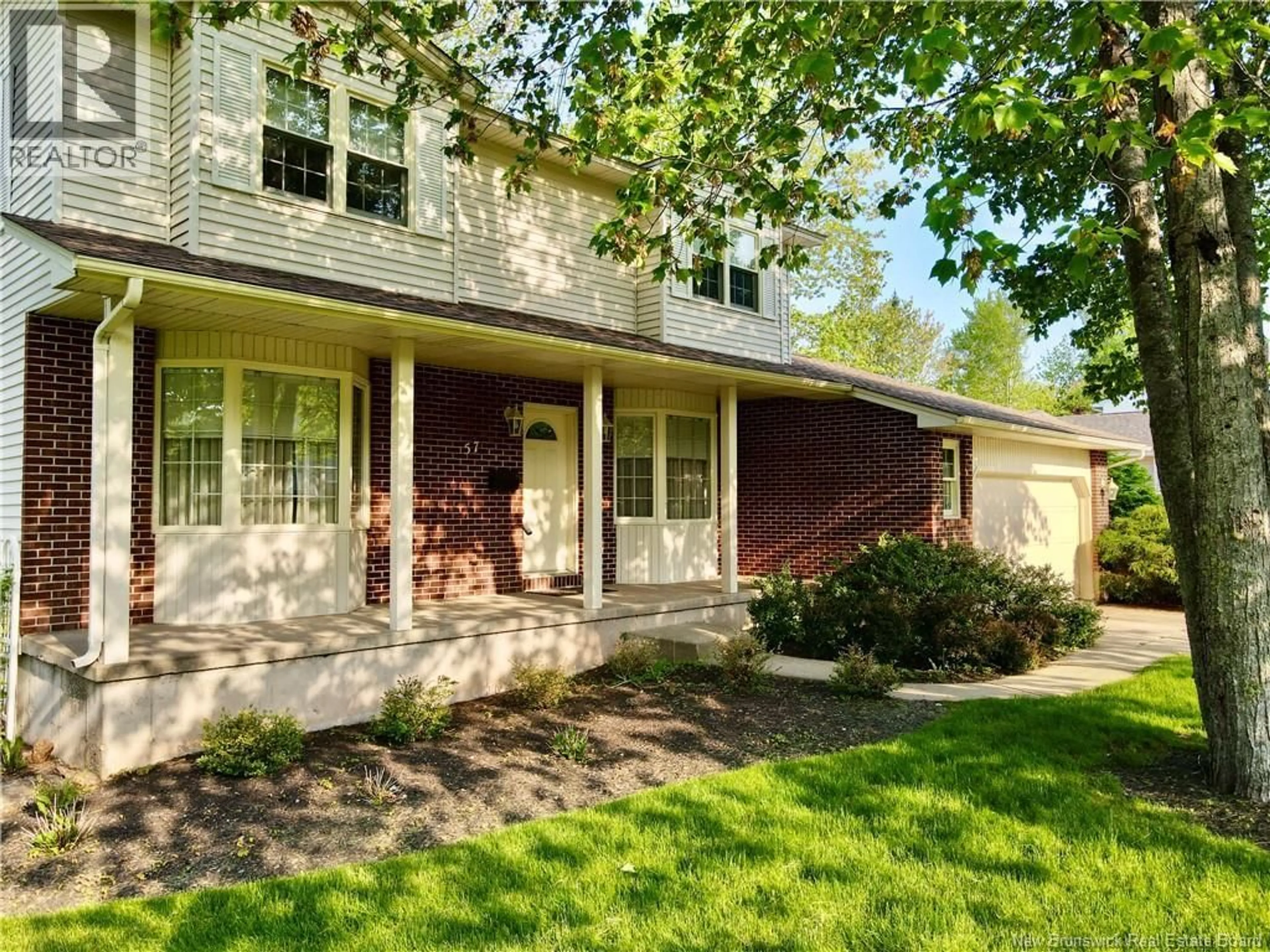 Home with brick exterior material, street for 57 FAIRWAY BOULEVARD, Riverview New Brunswick E1B4J5