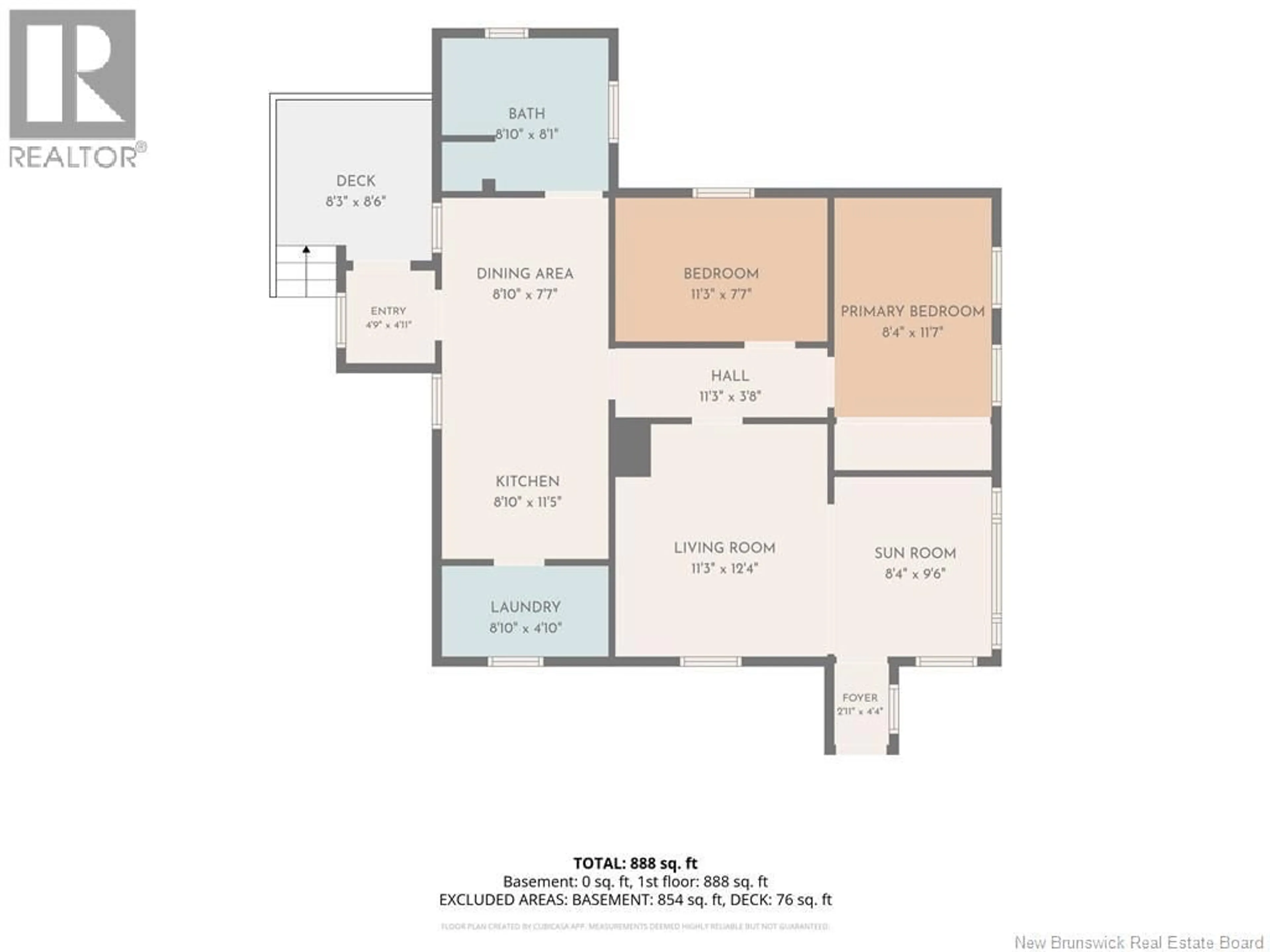 Floor plan for 454 MILFORD ROAD, Saint John New Brunswick E2M4R7