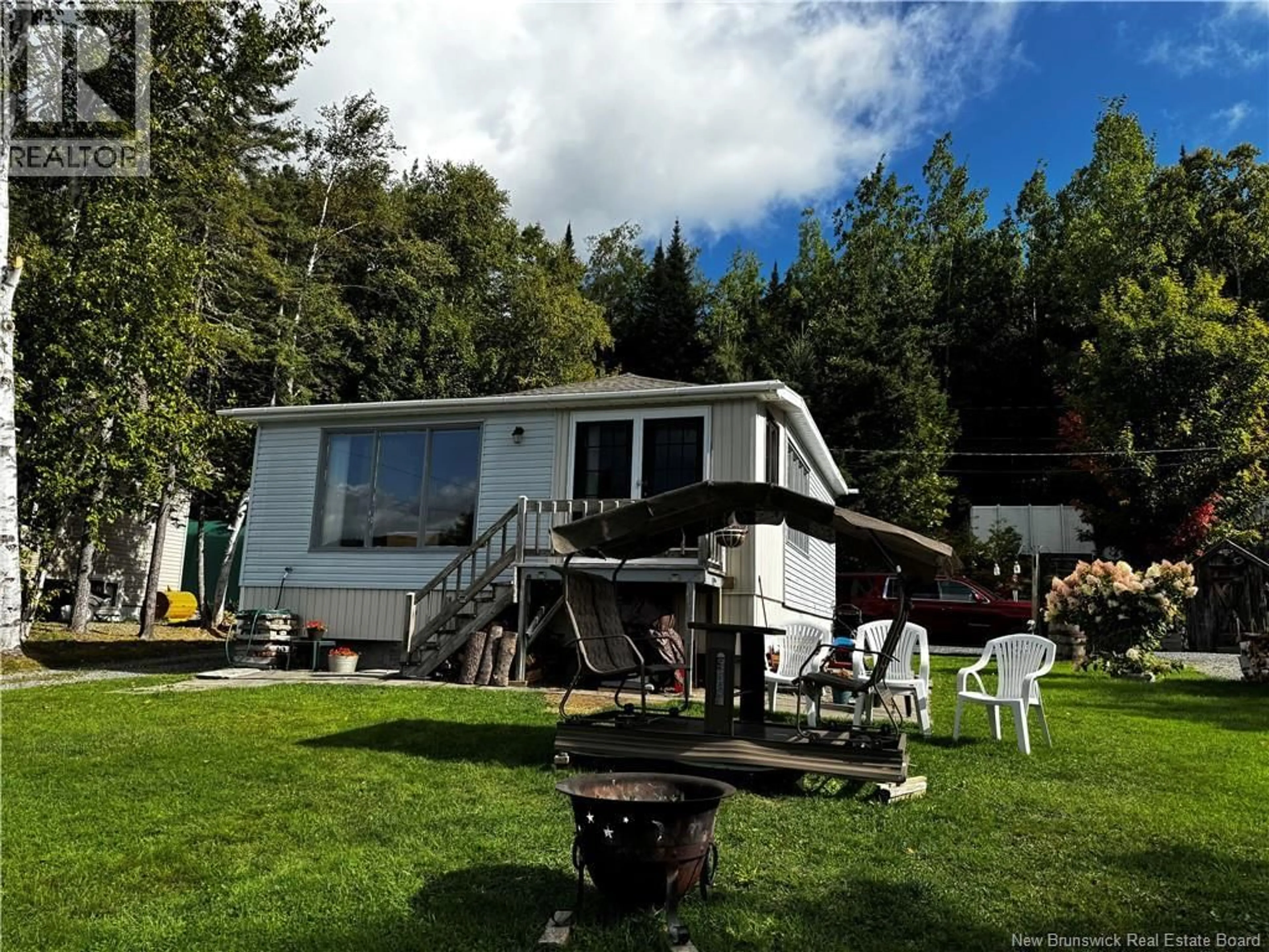 A pic from outside/outdoor area/front of a property/back of a property/a pic from drone, unknown for 187 DES CHALETS ROAD, Lac Baker New Brunswick E7A0A4