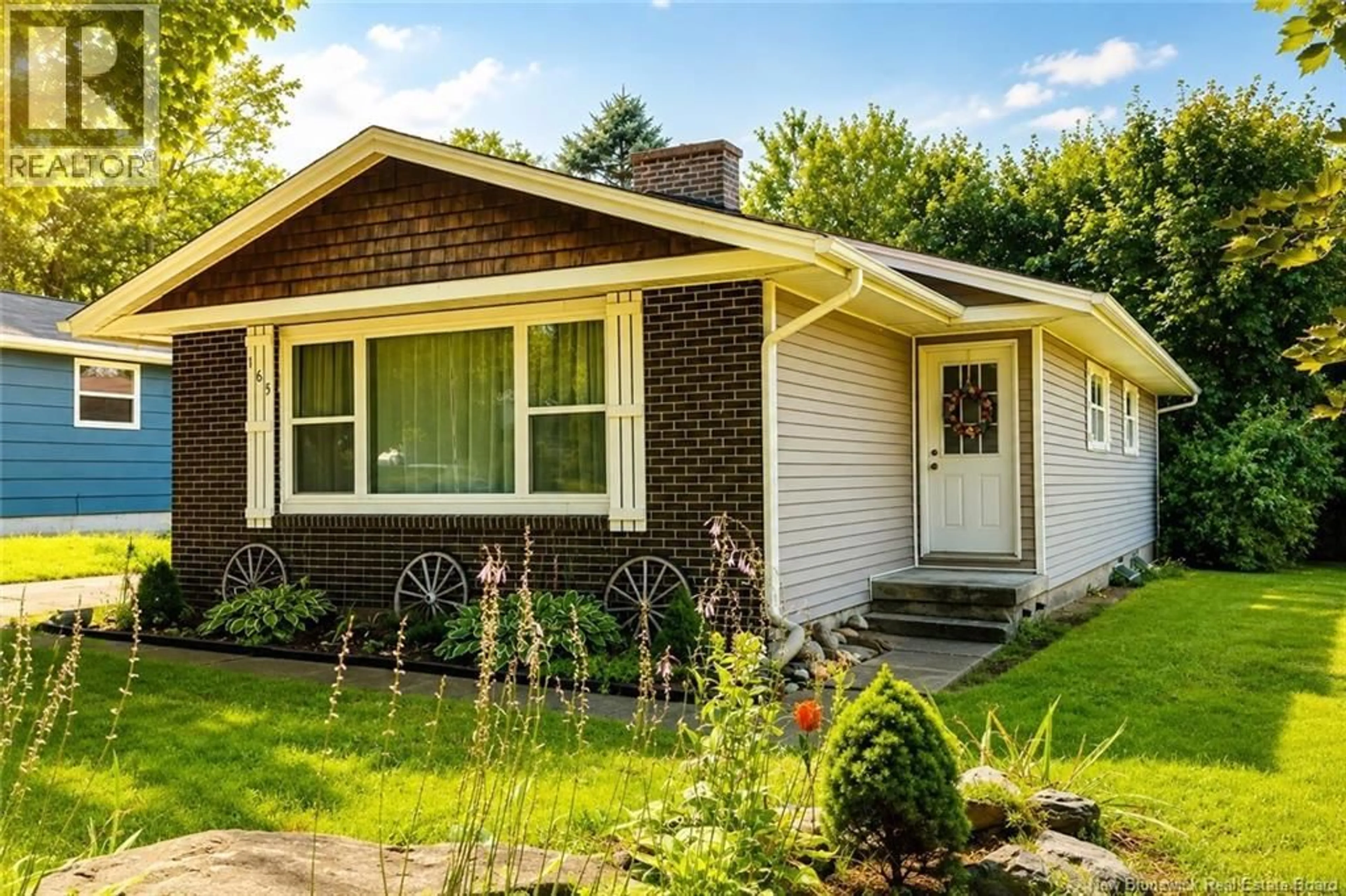 Home with brick exterior material, street for 165 SAINT JOHN STREET, Woodstock New Brunswick E7M2T9