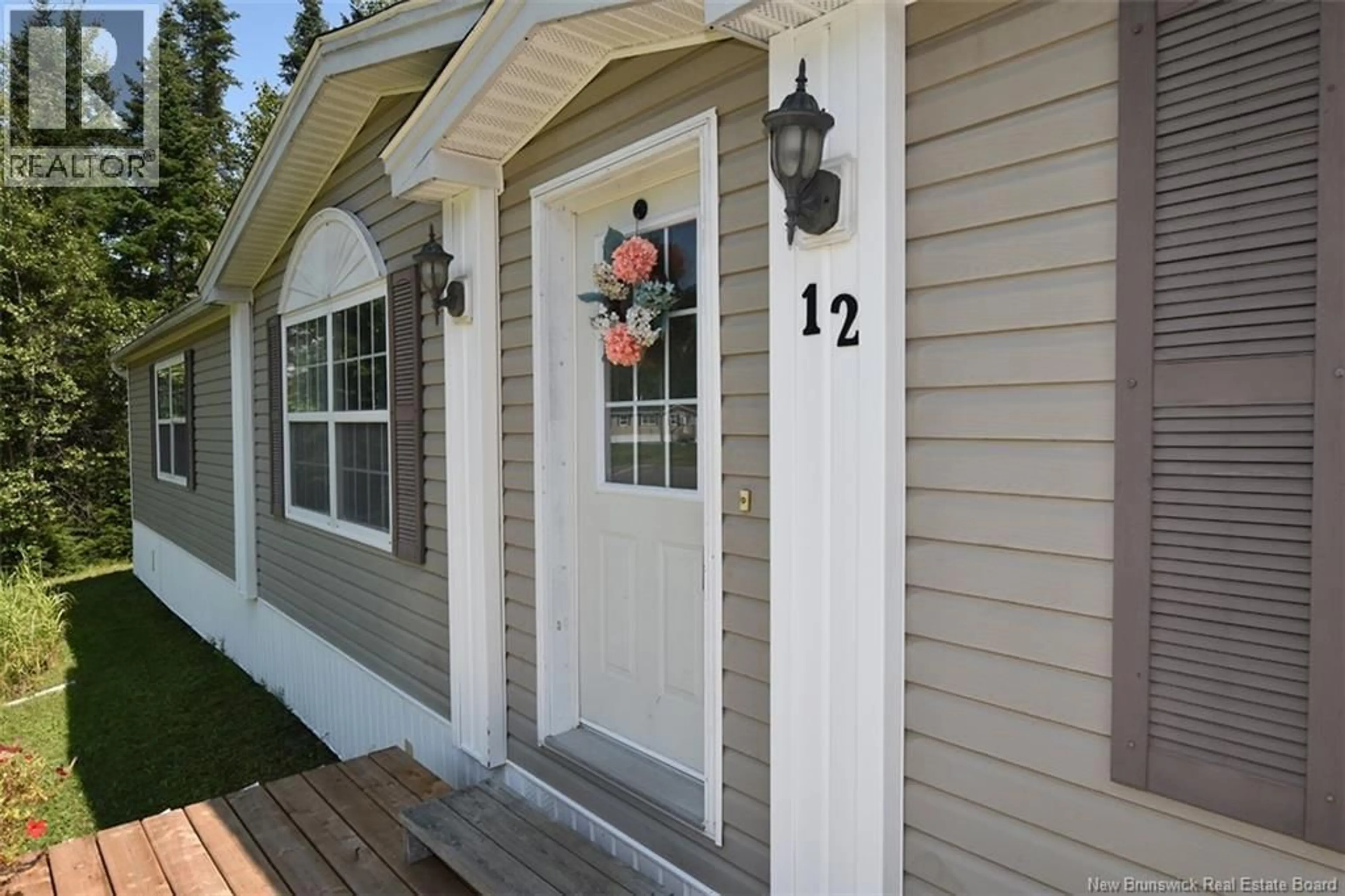 Home with vinyl exterior material, street for 12 CEDAR STREET, Waasis New Brunswick E3B9C4