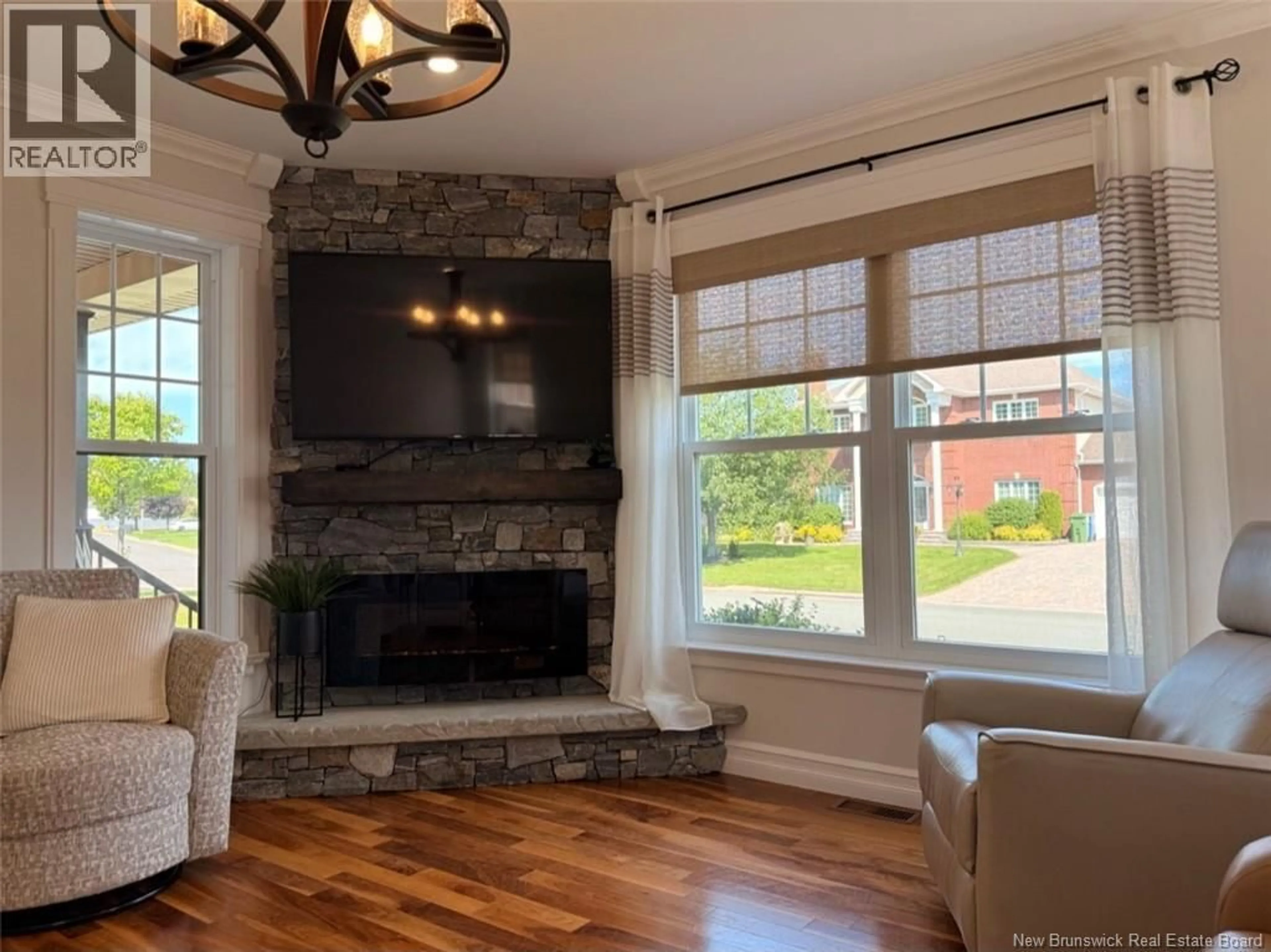 Living room with furniture, unknown for 28 BROOK TERRACE, Campbellton New Brunswick E3N3T3