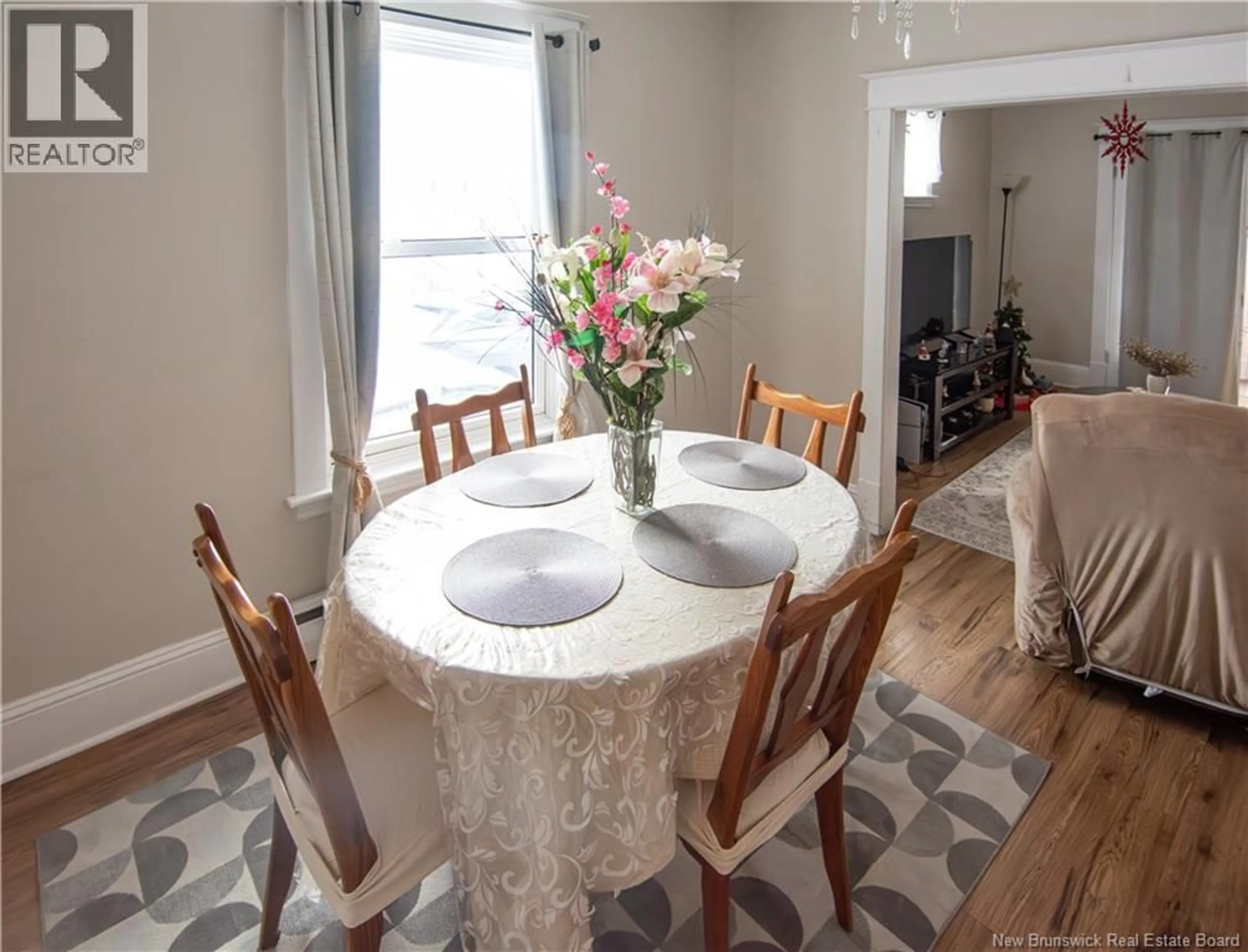 Dining room, wood/laminate floor for 33-35 YORK, Moncton New Brunswick E1C2Y3