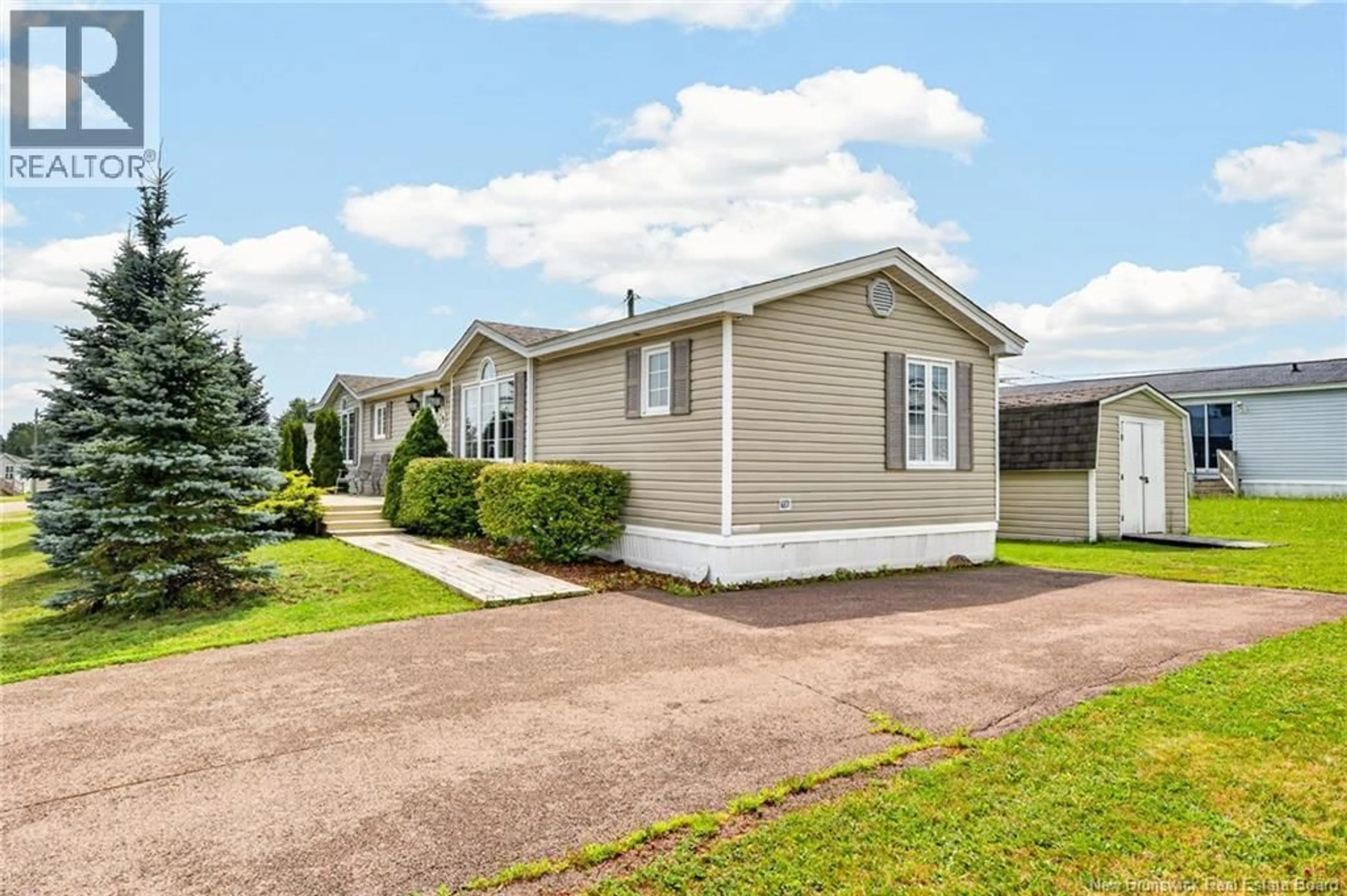 Home with vinyl exterior material, street for 9 BLUE ASH STREET, Moncton New Brunswick E1H3E1