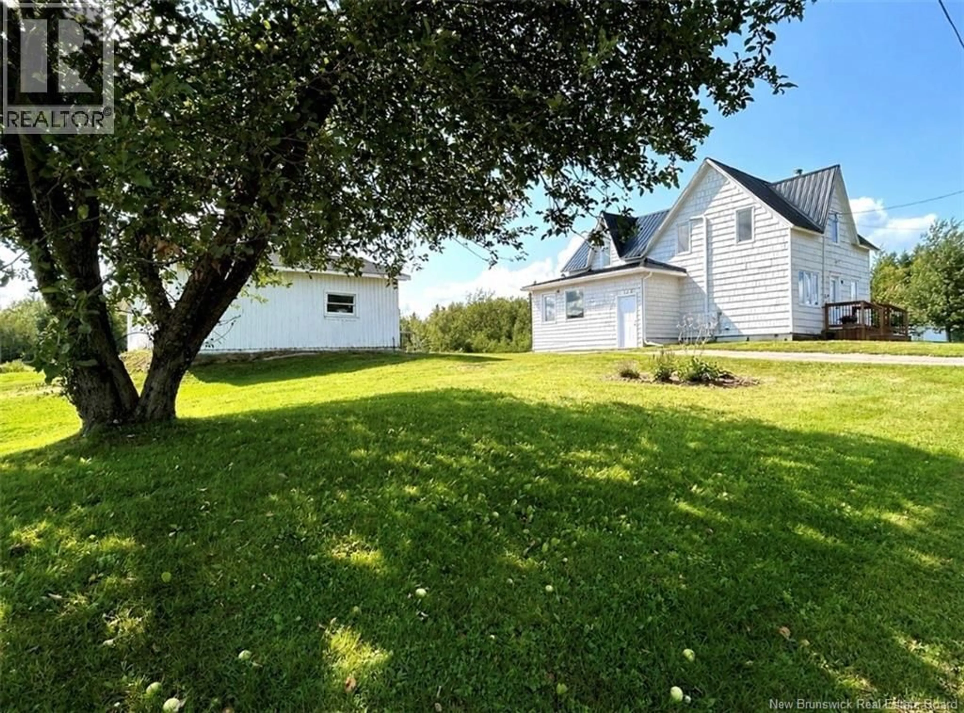 A pic from outside/outdoor area/front of a property/back of a property/a pic from drone, street for 64 CH. LEBRANCH CH., Baie-Sainte-Anne New Brunswick E9A1M4