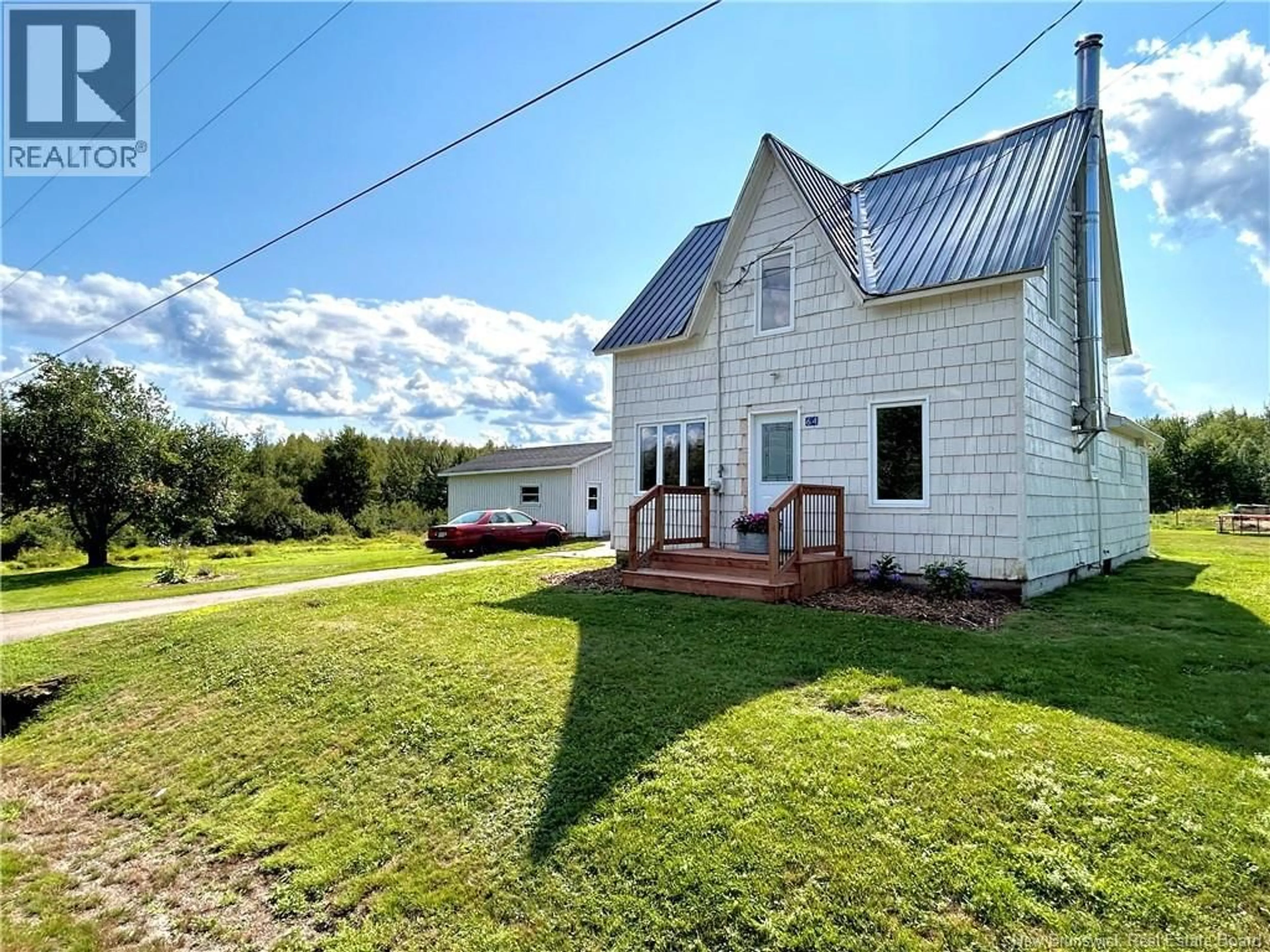 A pic from outside/outdoor area/front of a property/back of a property/a pic from drone, building for 64 CH. LEBRANCH CH., Baie-Sainte-Anne New Brunswick E9A1M4