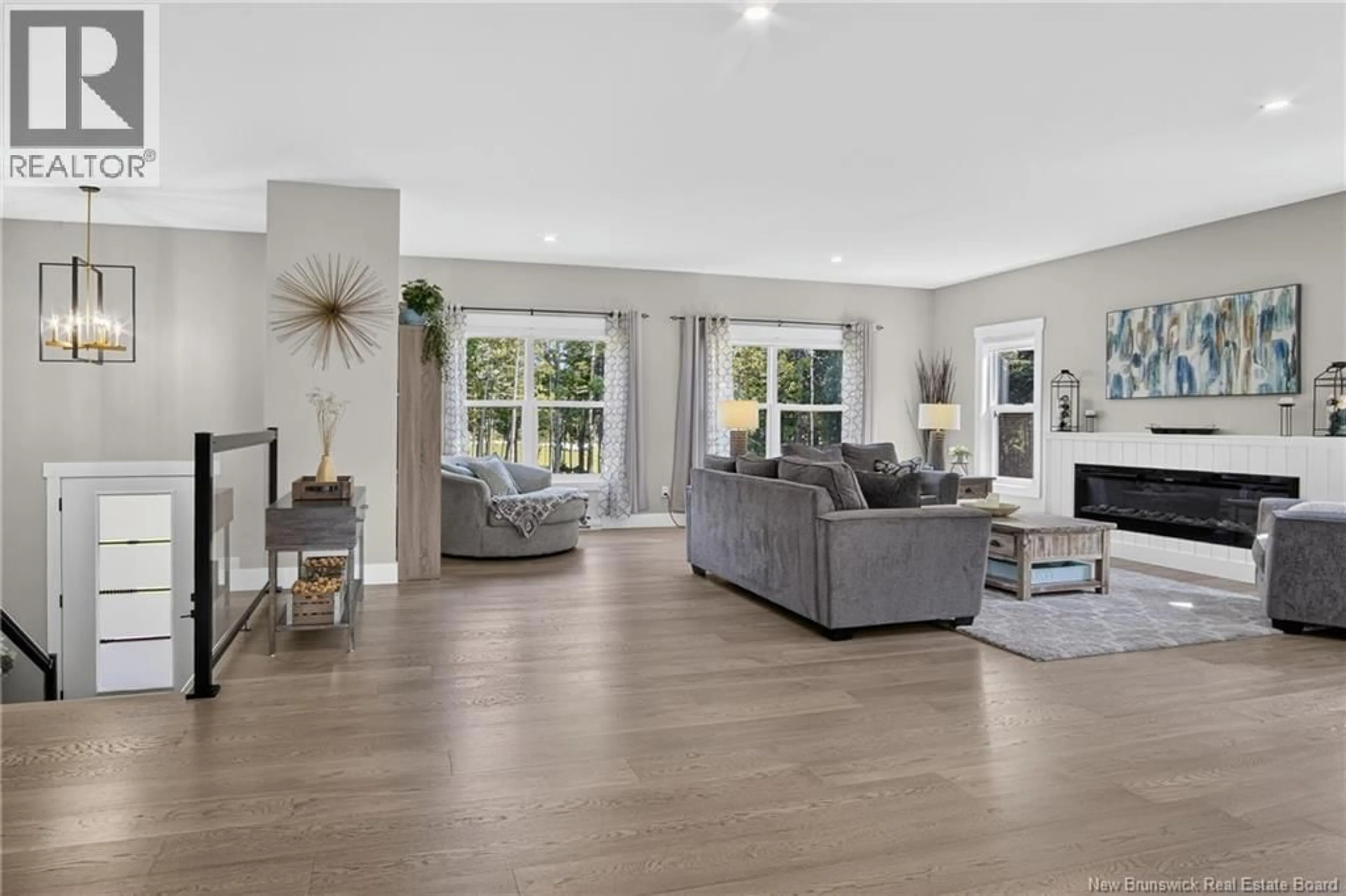 Living room with furniture, unknown for 15 KHAKI COURT, Quispamsis New Brunswick E2G0L4