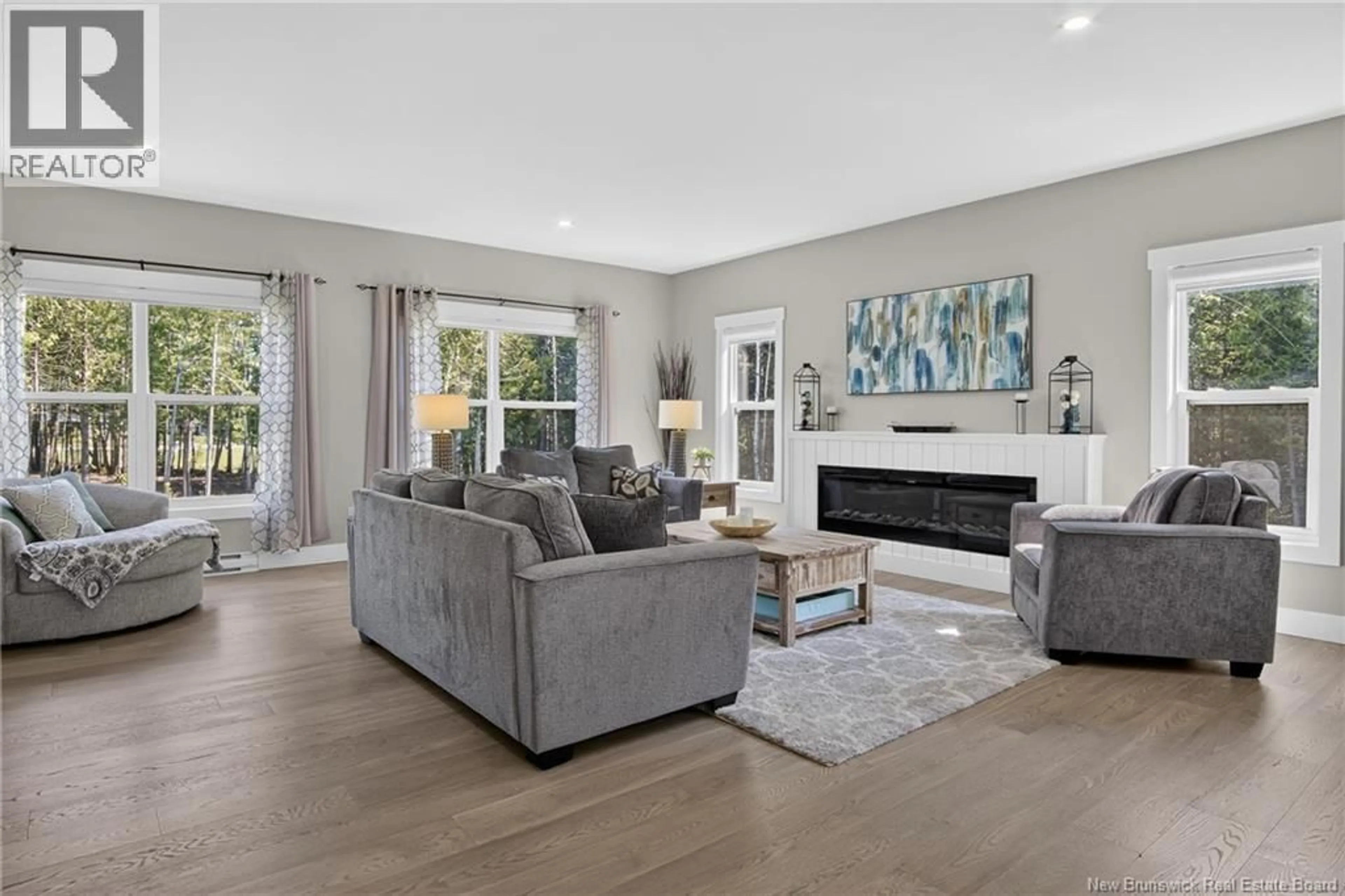 Living room with furniture, unknown for 15 KHAKI COURT, Quispamsis New Brunswick E2G0L4