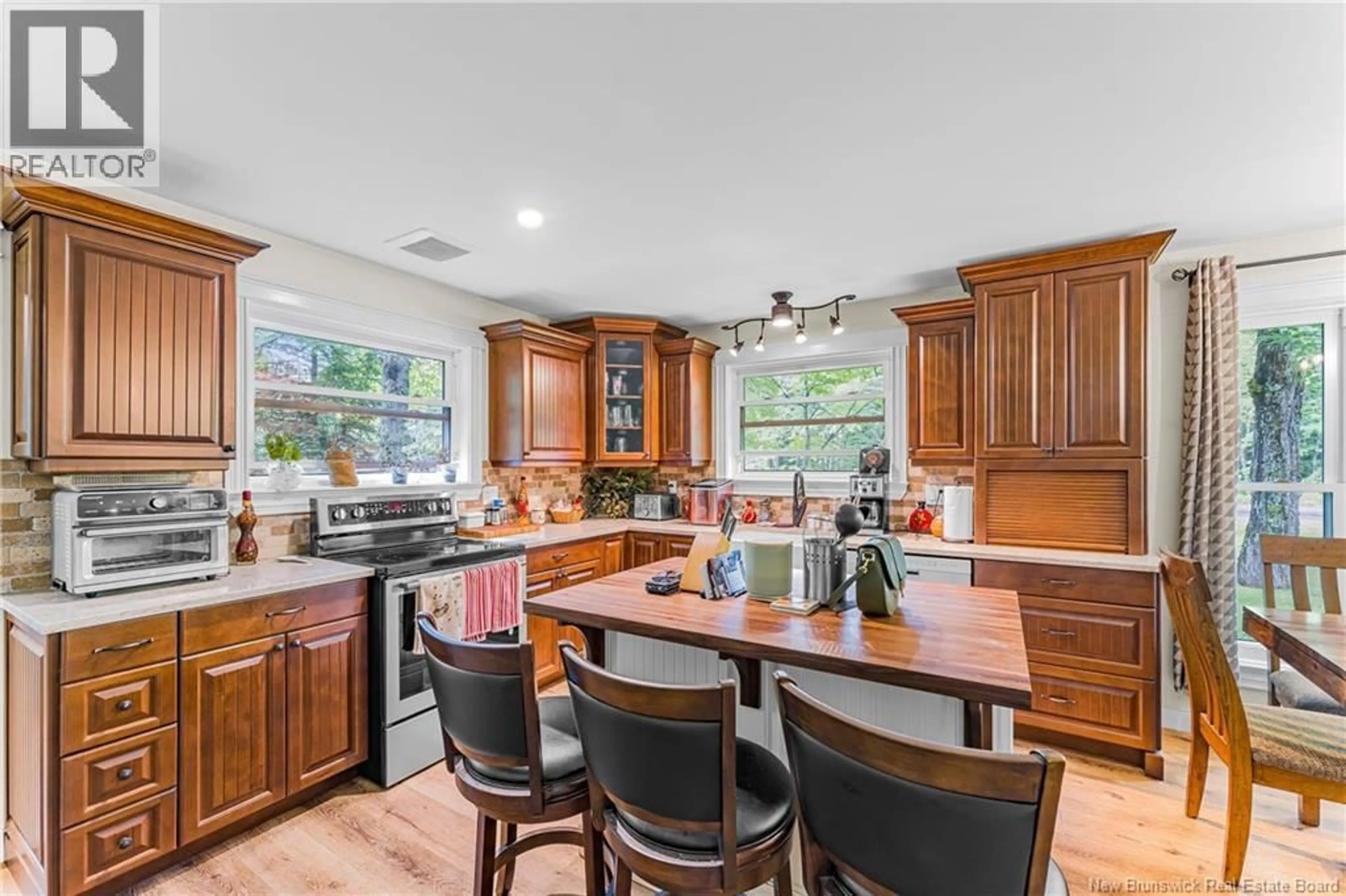 Open concept kitchen, ceramic/tile floor for 1118 ROUTE 636, Harvey New Brunswick E6K3G8