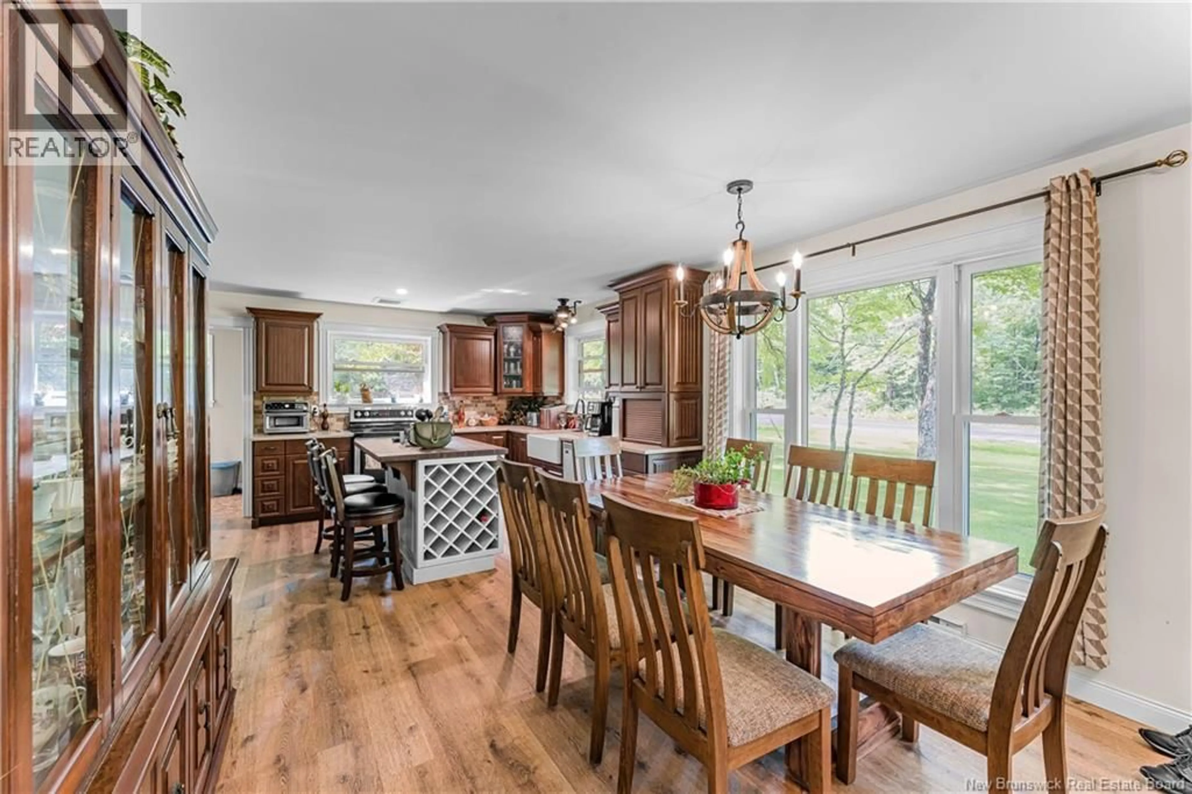 Open concept kitchen, unknown for 1118 ROUTE 636, Harvey New Brunswick E6K3G8