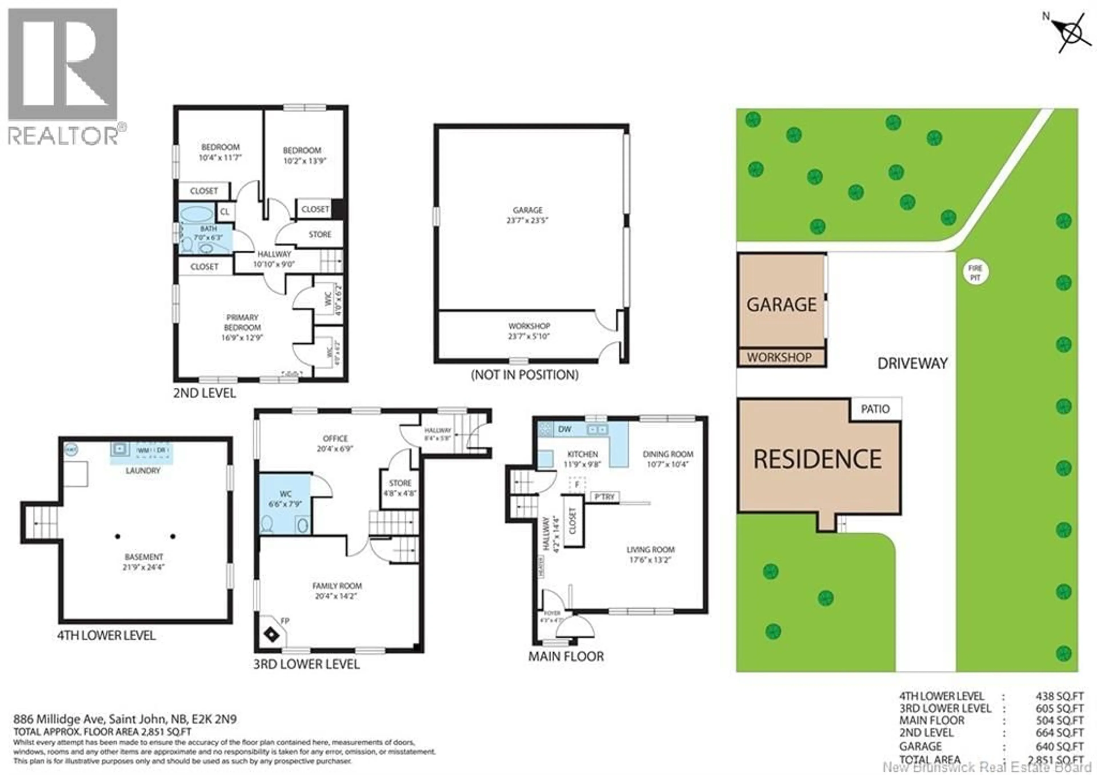 Floor plan for 886 MILLIDGE AVENUE, Saint John New Brunswick E2K2N9