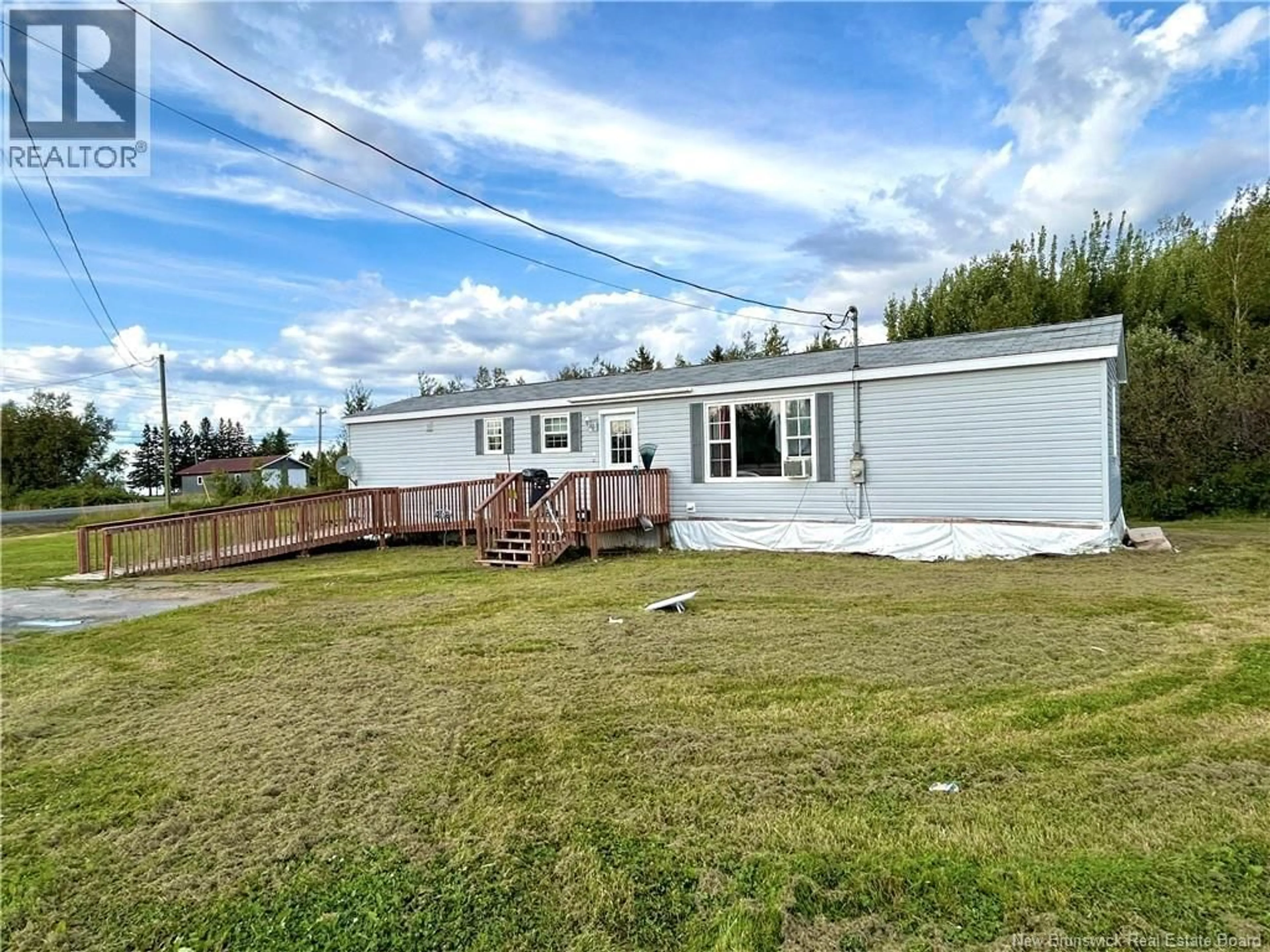 A pic from outside/outdoor area/front of a property/back of a property/a pic from drone, unknown for 5201 ROUTE 117, Baie-Sainte-Anne New Brunswick E9A1C3