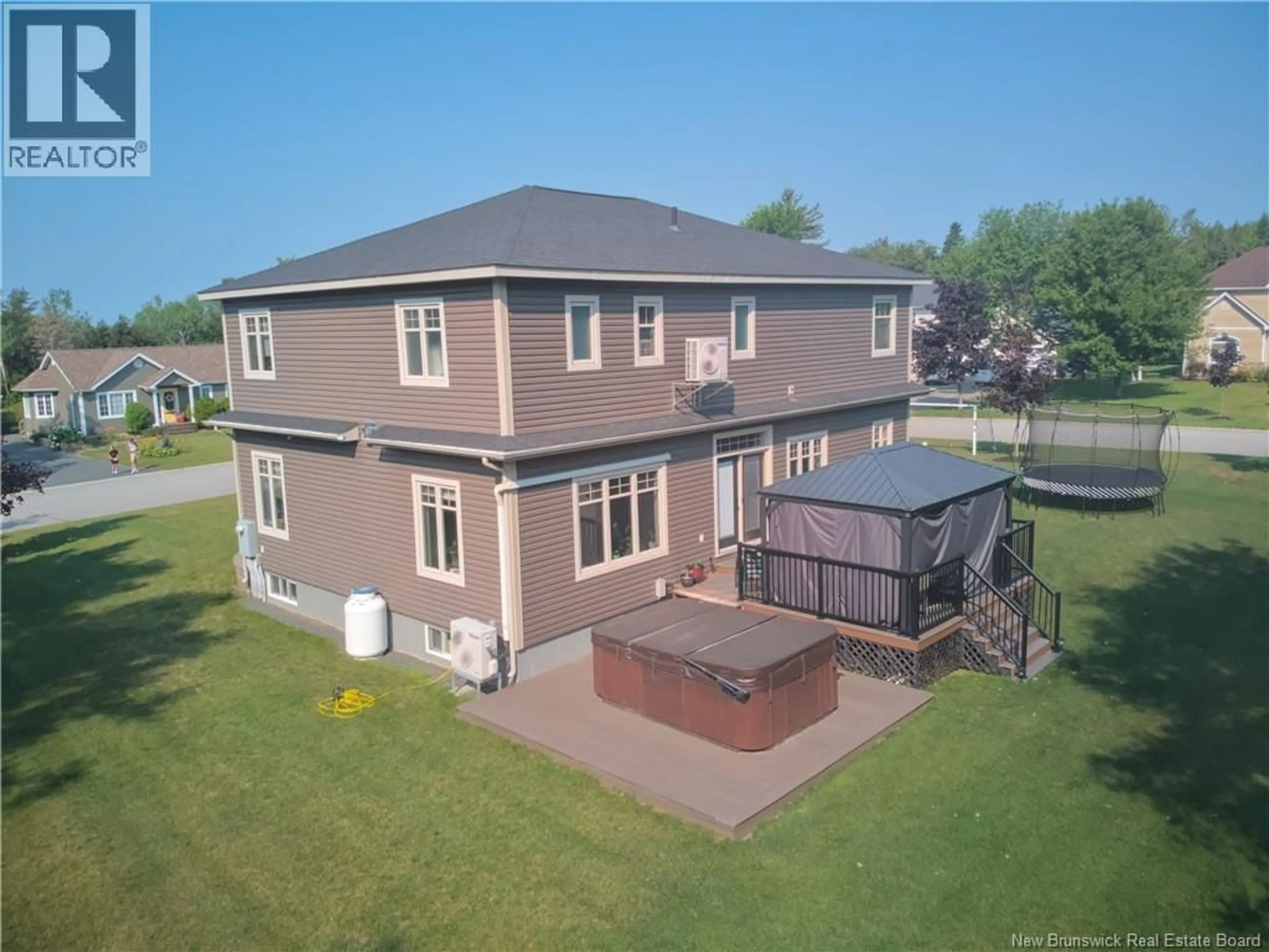 A pic from outside/outdoor area/front of a property/back of a property/a pic from drone, water/lake/river/ocean view for 18 GULLIVER STREET, Miramichi New Brunswick E1V7N6