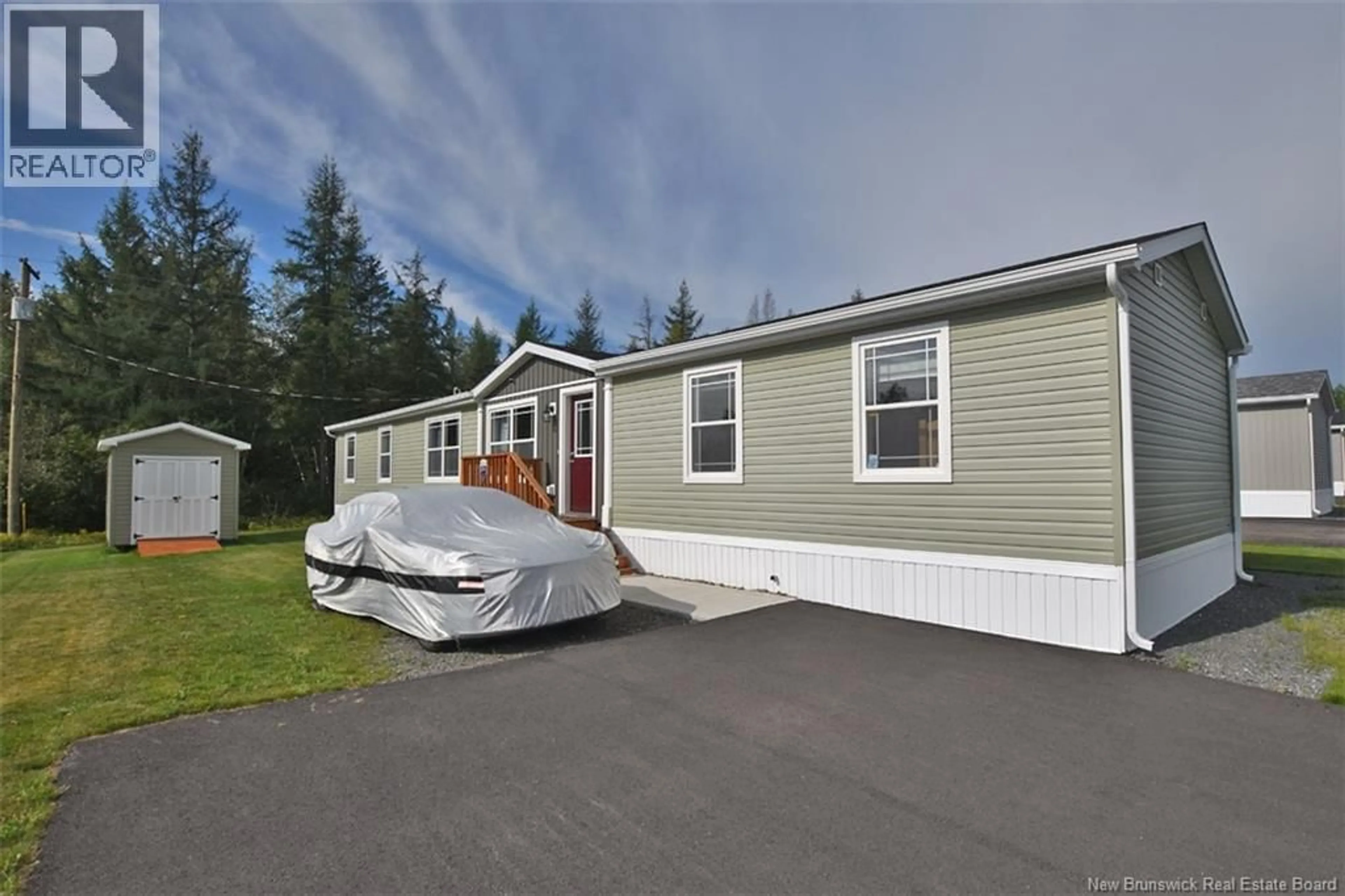 Home with vinyl exterior material, street for 21 LUANNE DRIVE, Waasis New Brunswick E3B0Z5