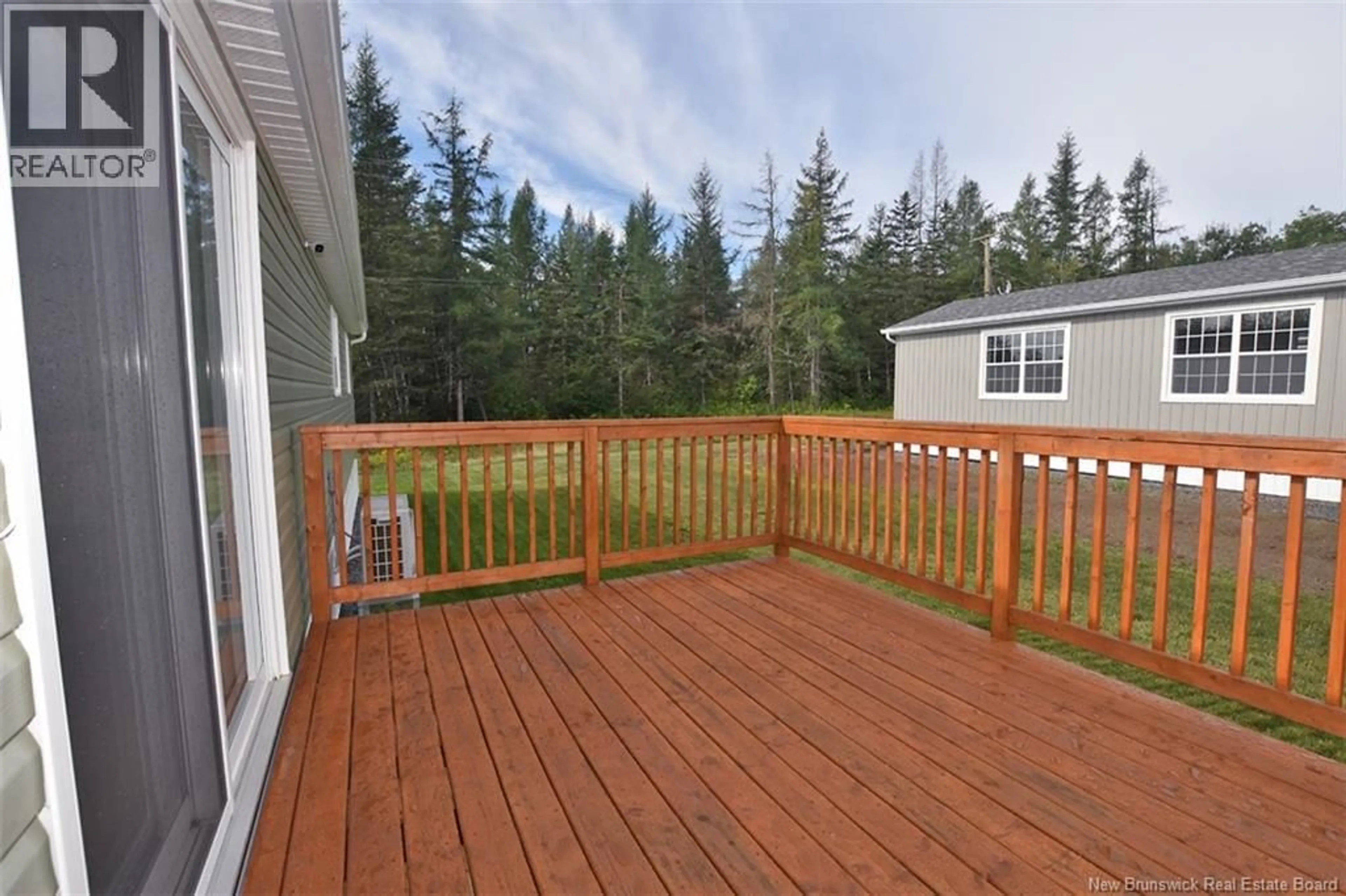 Patio, forest/trees view for 21 LUANNE DRIVE, Waasis New Brunswick E3B0Z5