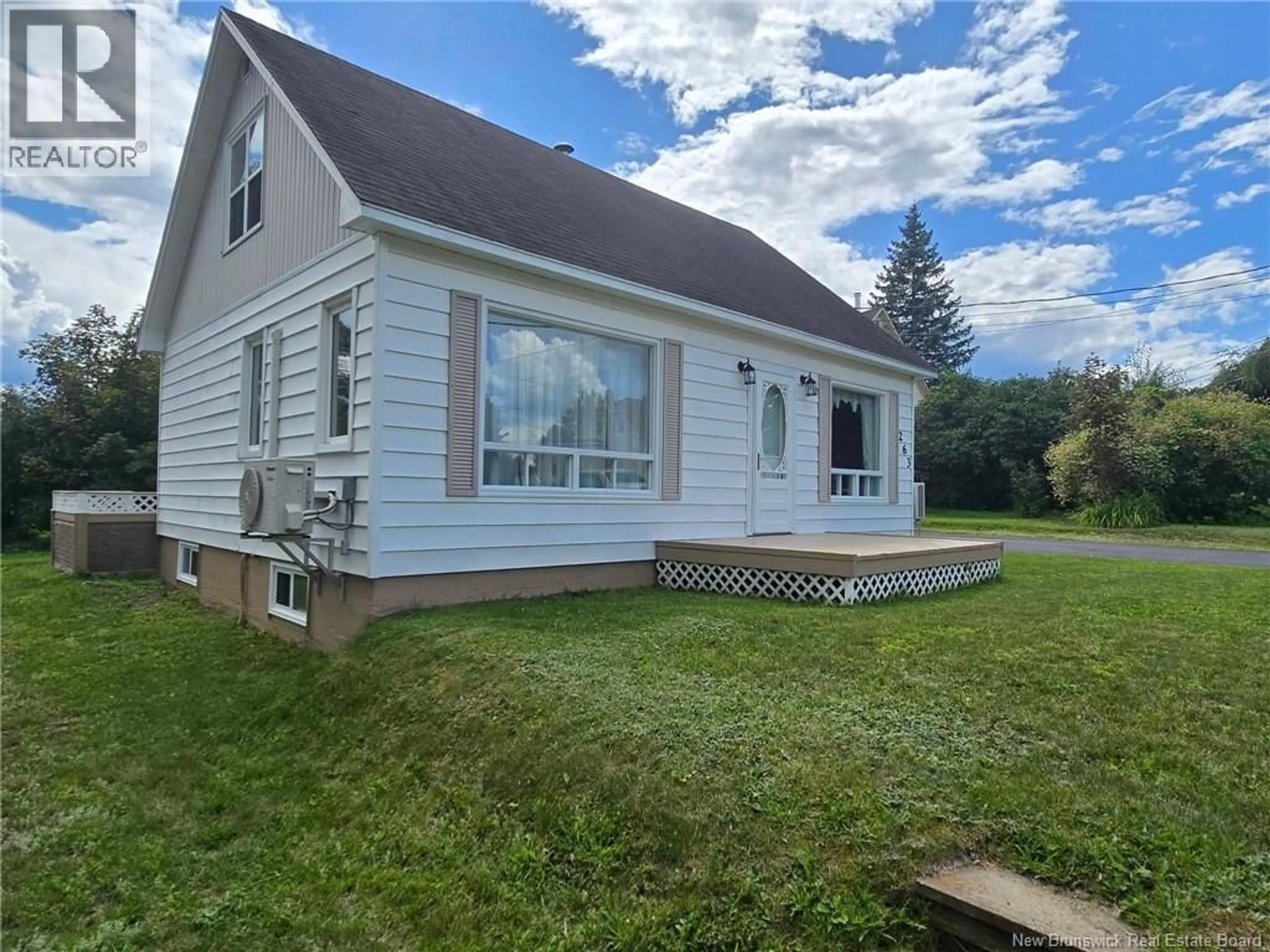 Home with vinyl exterior material, unknown for 263 PARC, Beresford New Brunswick E8K2E9