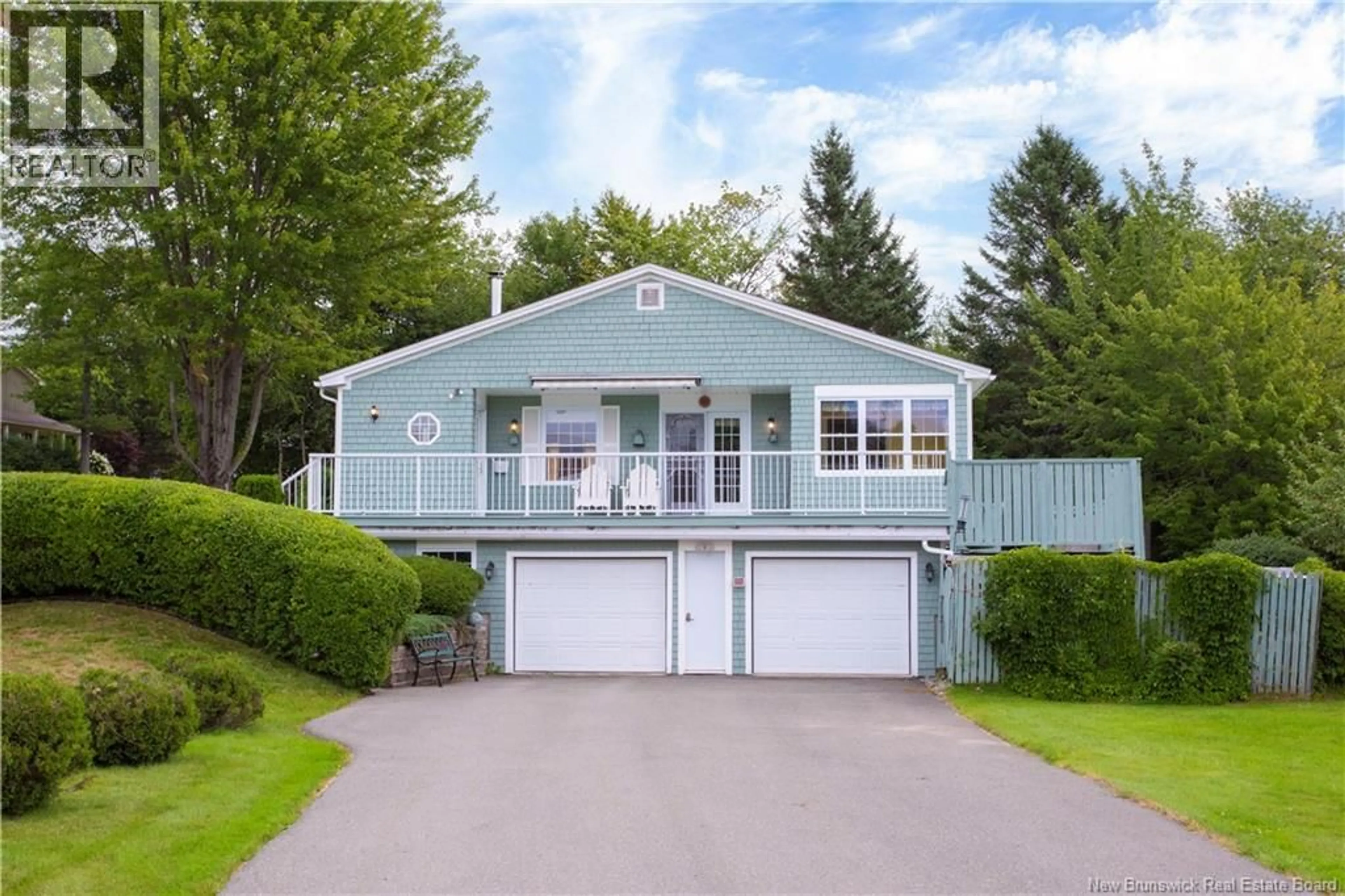 Home with vinyl exterior material, street for 18 GARRISON DRIVE, Rothesay New Brunswick E2H2V1