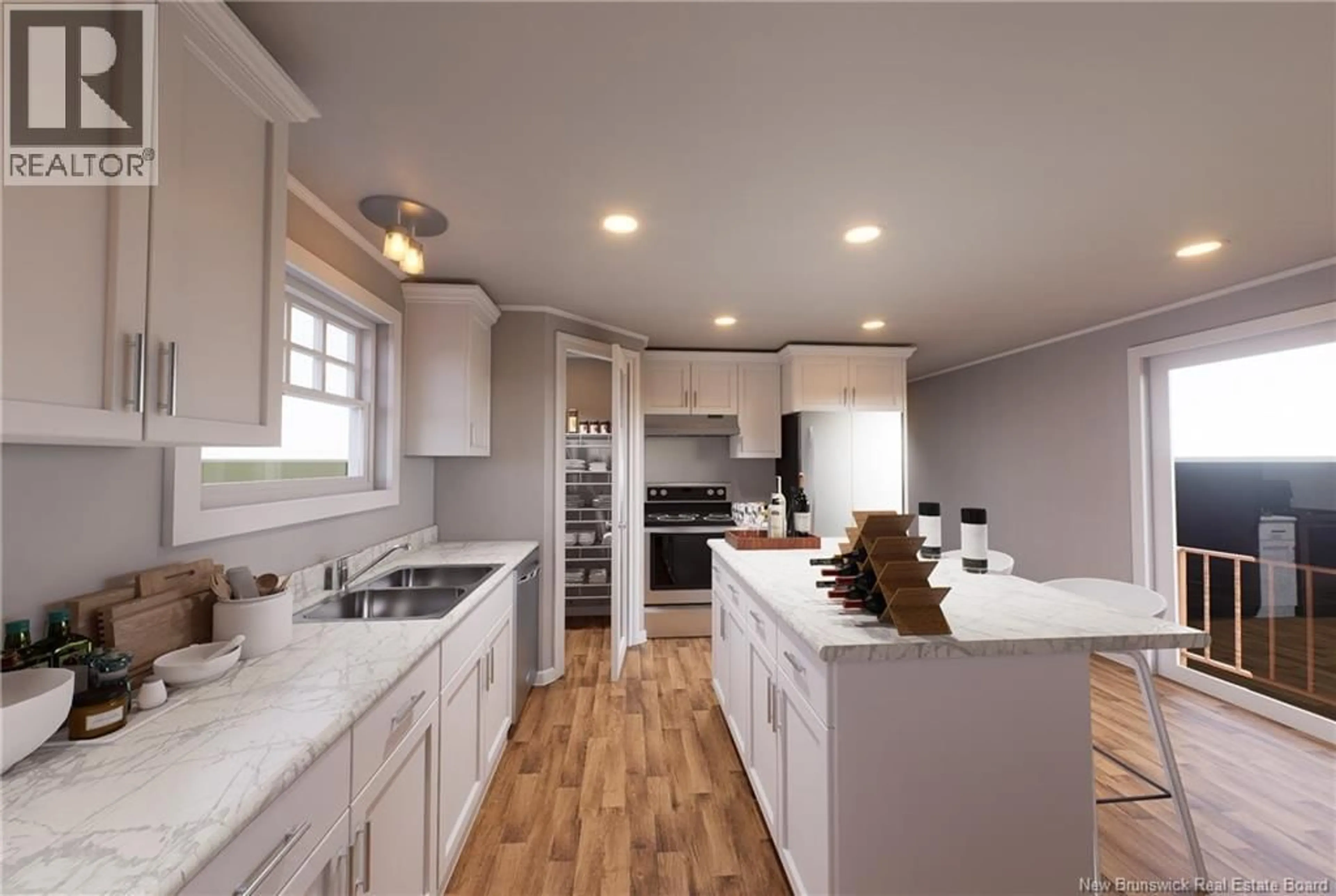 Open concept kitchen, unknown for 93 RIVER EAST DRIVE, Riverview New Brunswick E1B5B1
