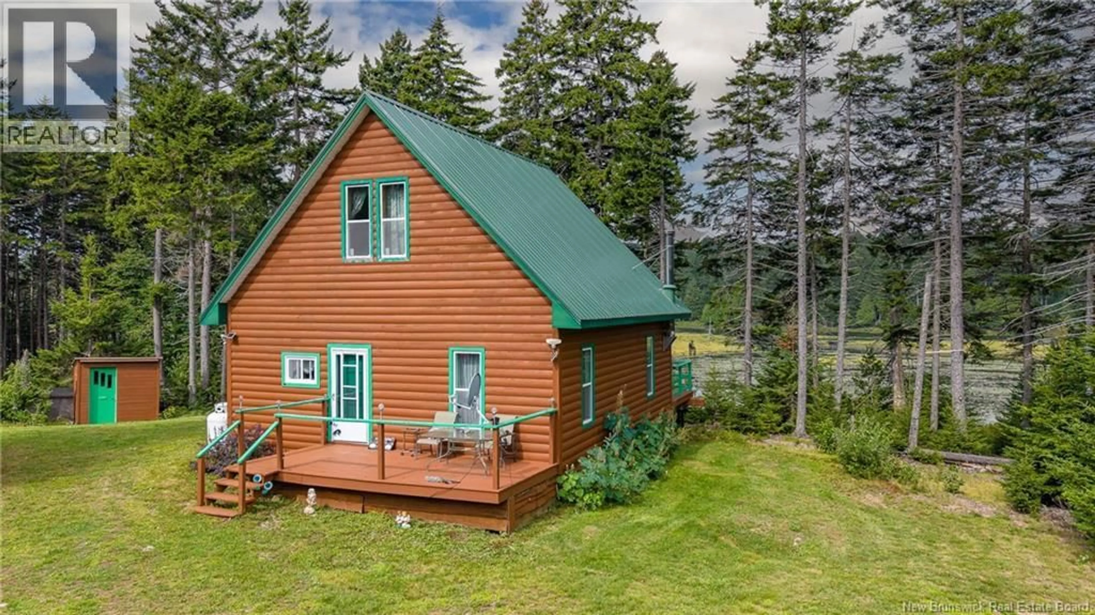 A pic from outside/outdoor area/front of a property/back of a property/a pic from drone, unknown for 845 LOT AND CAMP ROUTE, Kingston New Brunswick E5N1K4