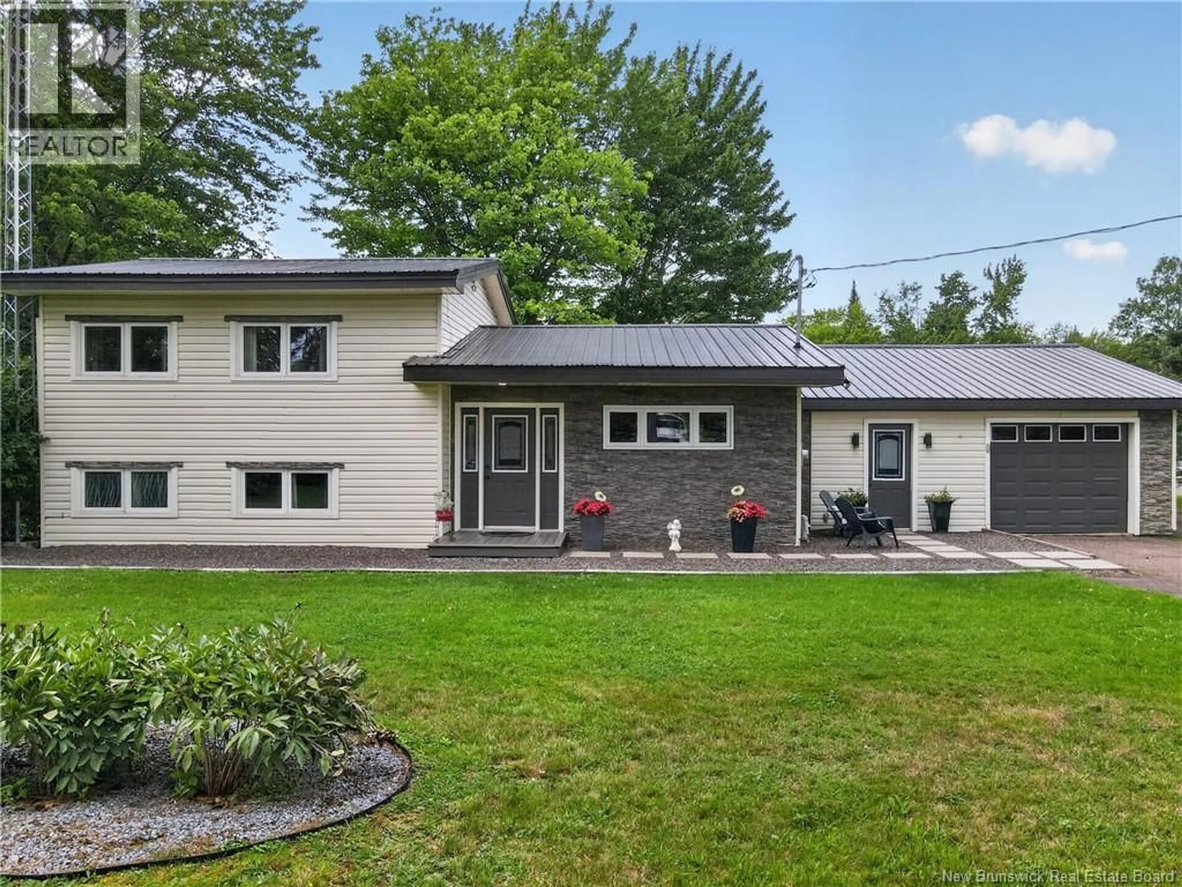 Home with vinyl exterior material, street for 22 BURRELL ROAD, Turtle Creek New Brunswick E1J1S6
