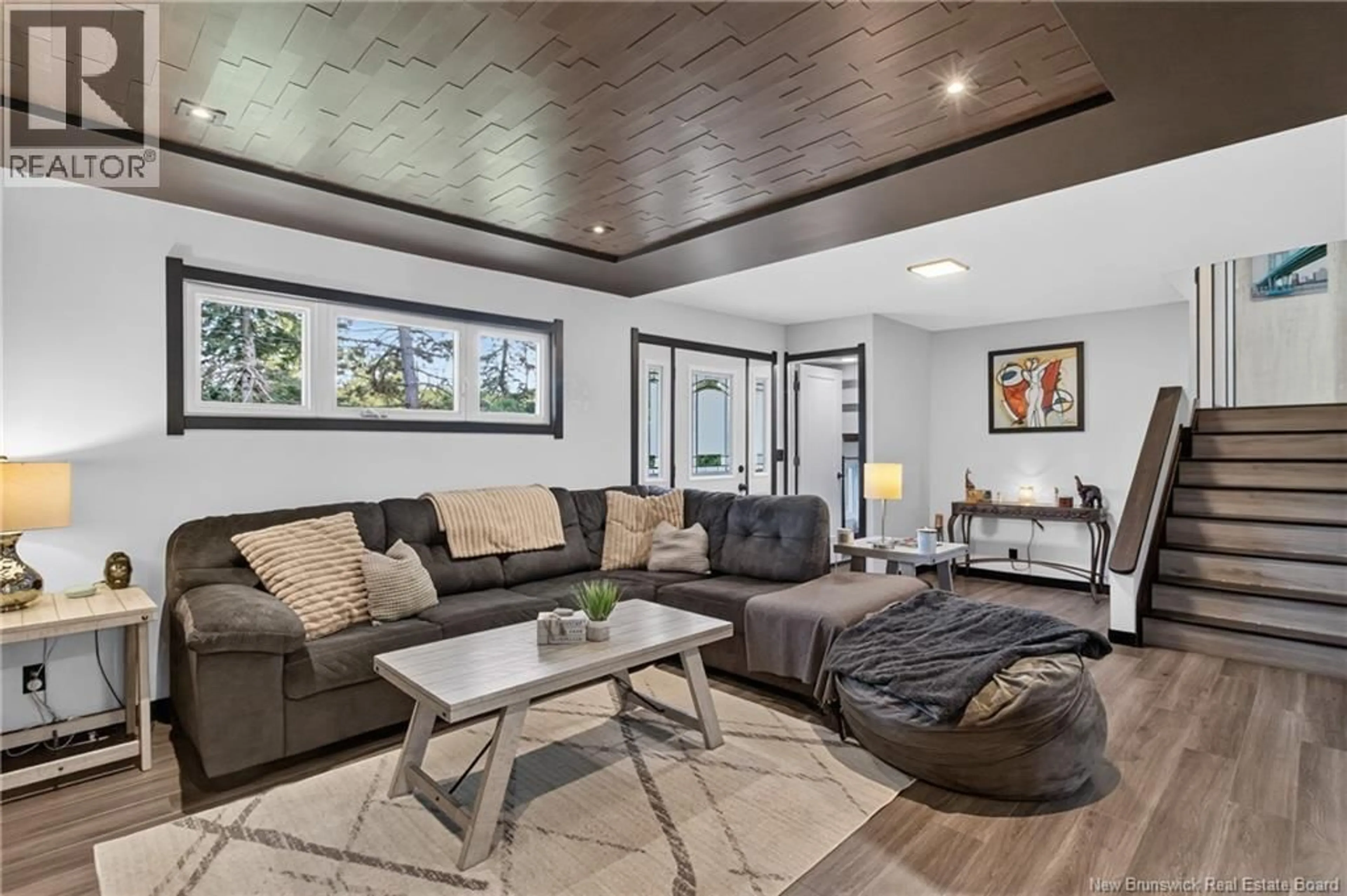 Living room with furniture, unknown for 22 BURRELL ROAD, Turtle Creek New Brunswick E1J1S6