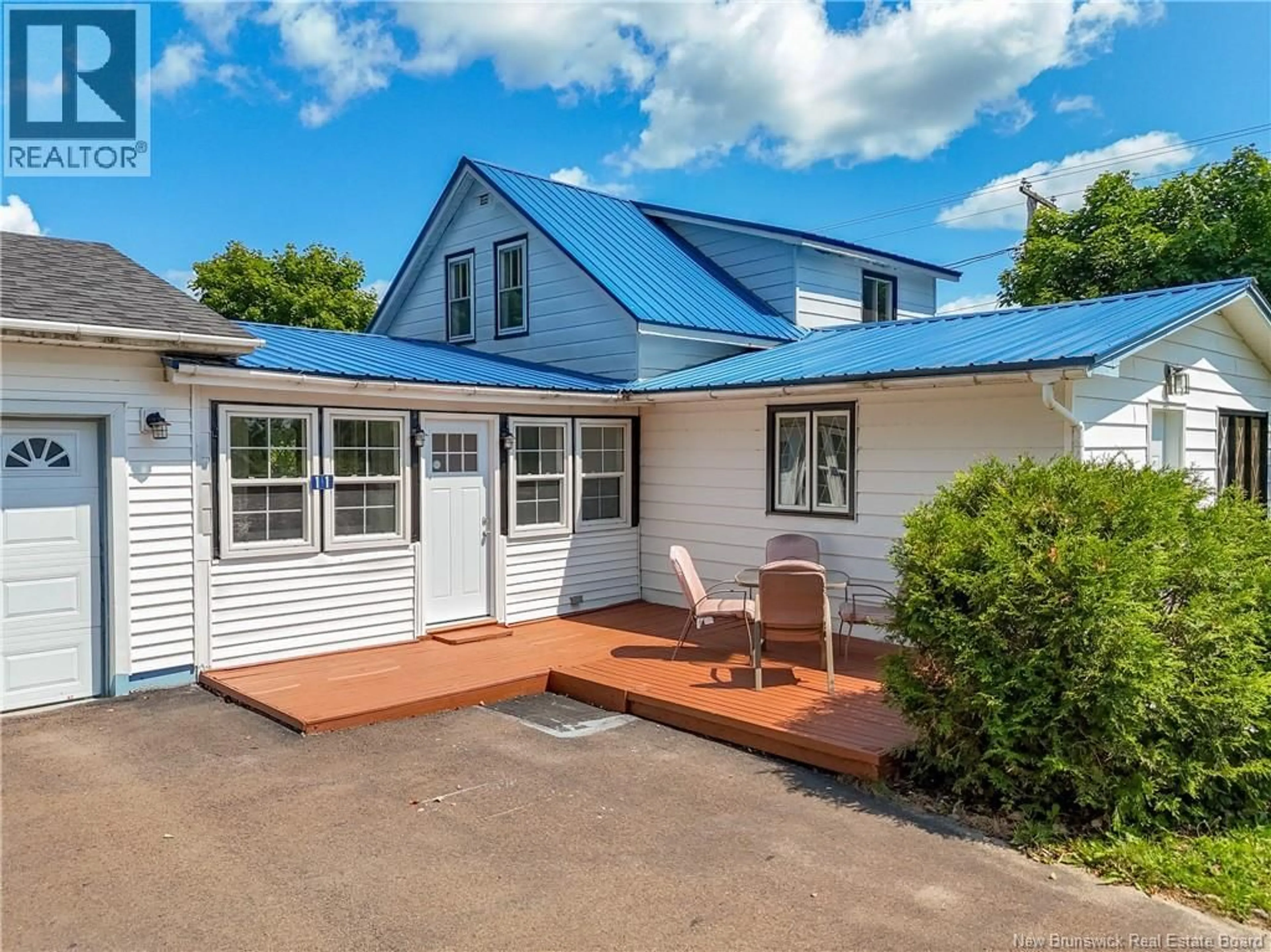 A pic from outside/outdoor area/front of a property/back of a property/a pic from drone, street for 11 VANCEBORO ROAD, McAdam New Brunswick E6J1Z3