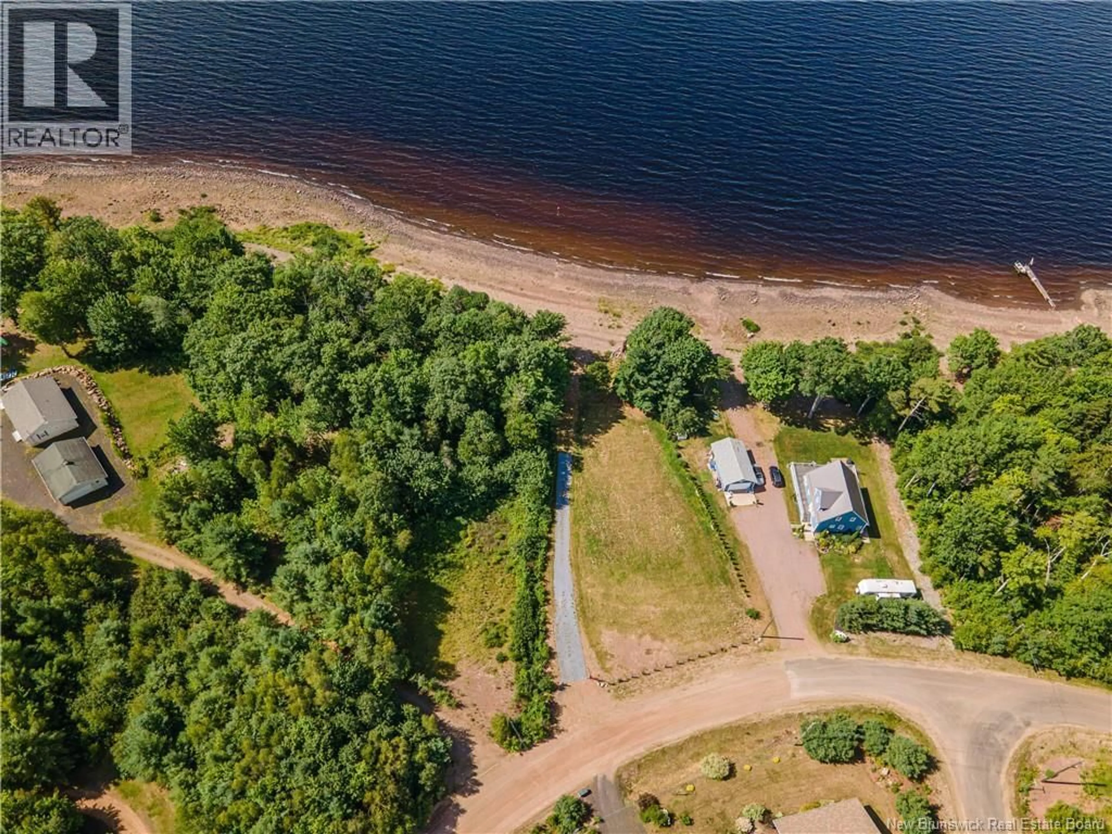 A pic from outside/outdoor area/front of a property/back of a property/a pic from drone, water/lake/river/ocean view for 89 SUNSET VIEW LANE, Youngs Cove New Brunswick E4A0B3
