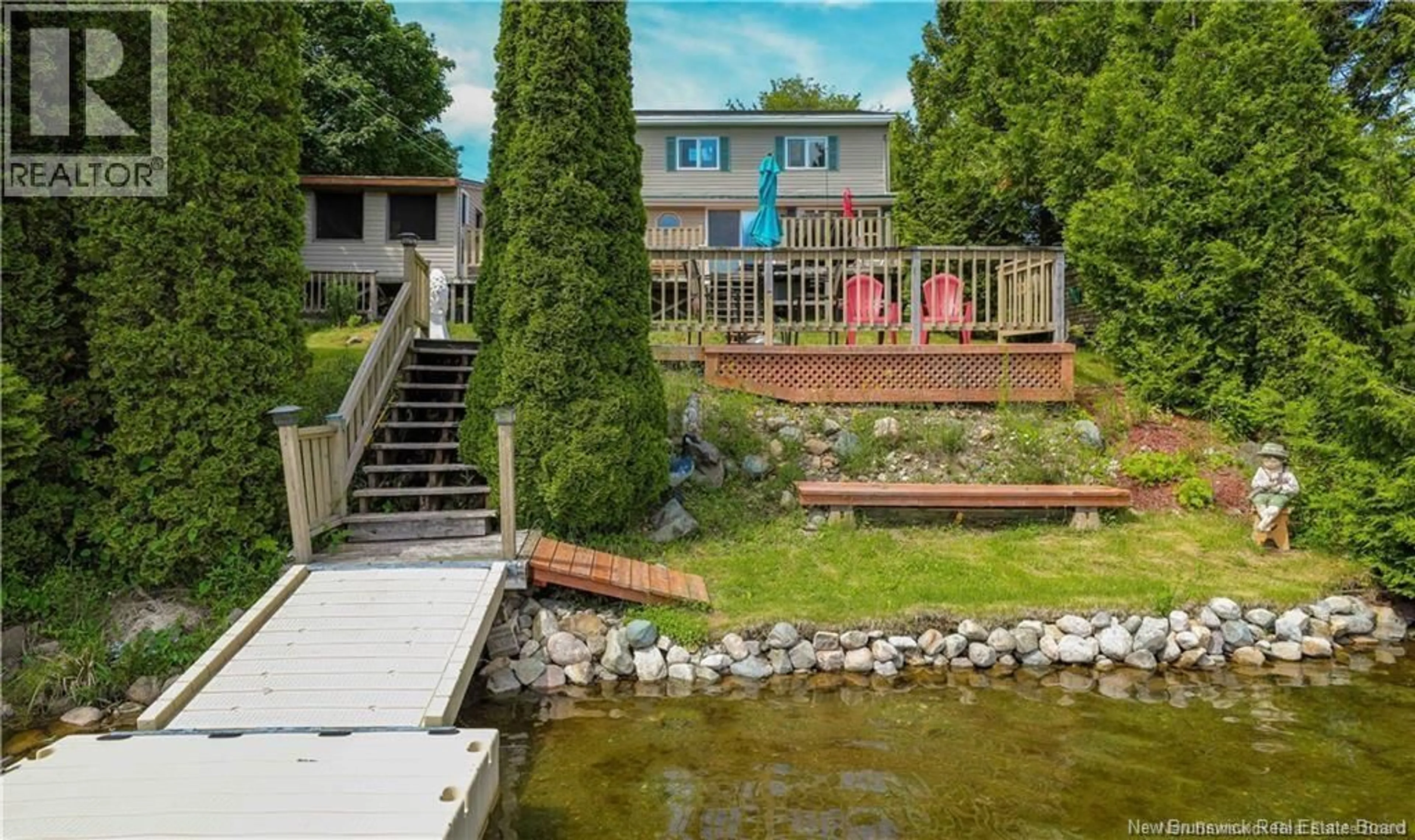 Patio, water/lake/river/ocean view for 23 - 33 FILLMORE LANE, Saint John New Brunswick E2N1R5
