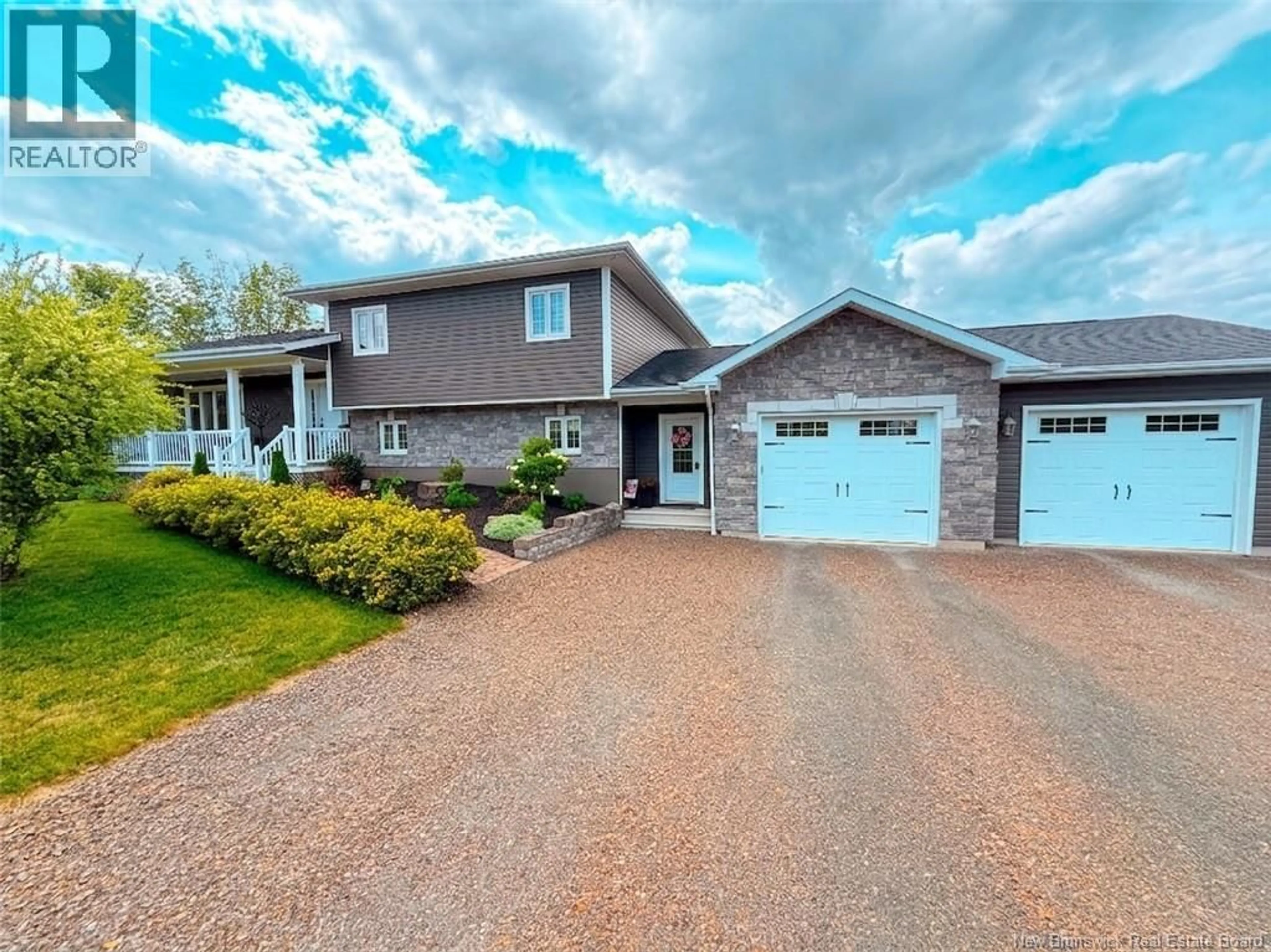 Home with vinyl exterior material, street for 63 BIRCHWOOD DRIVE, Grafton New Brunswick E7N1M7