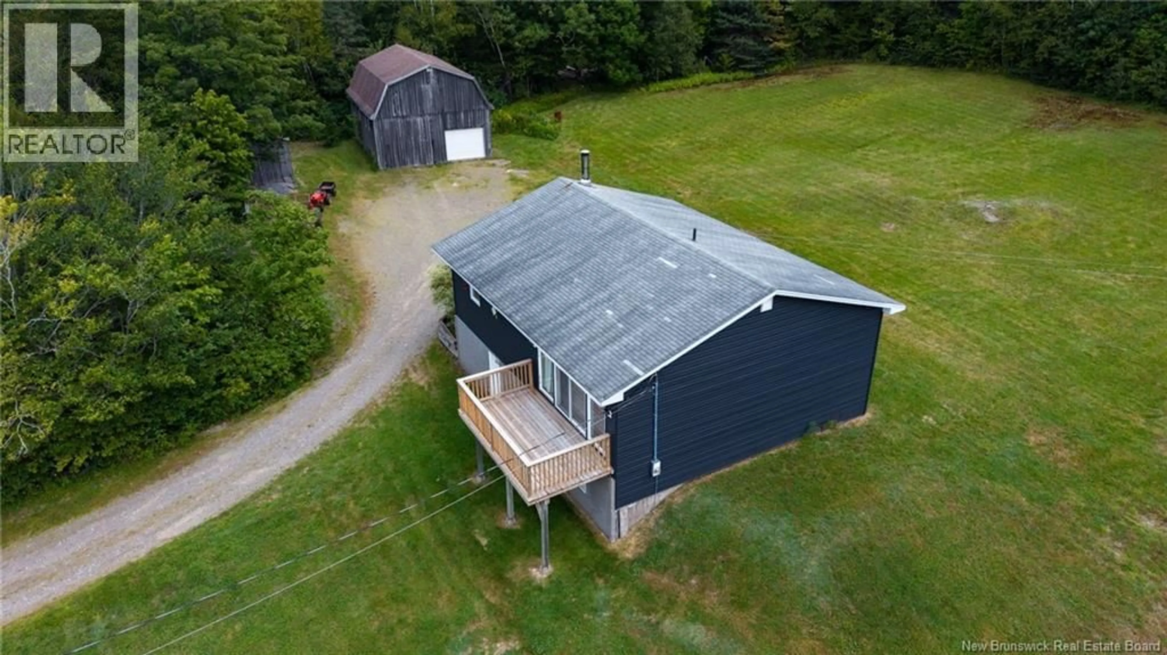 A pic from outside/outdoor area/front of a property/back of a property/a pic from drone, building for 153 CENTERTON ROAD, Clifton Royal New Brunswick E5S2G2