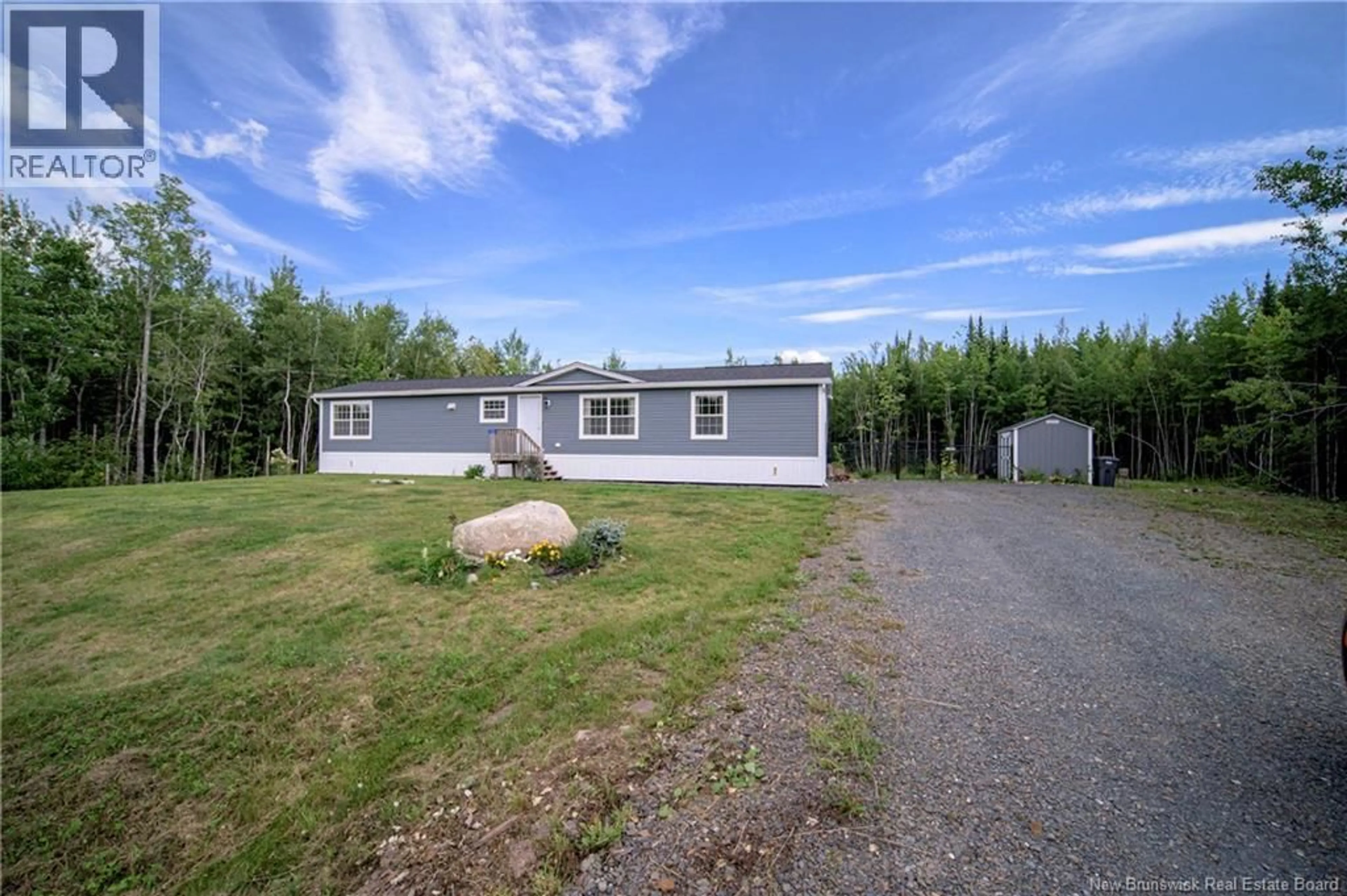 A pic from outside/outdoor area/front of a property/back of a property/a pic from drone, unknown for 126 CARRIE STREET, Rusagonis New Brunswick E3B0T2