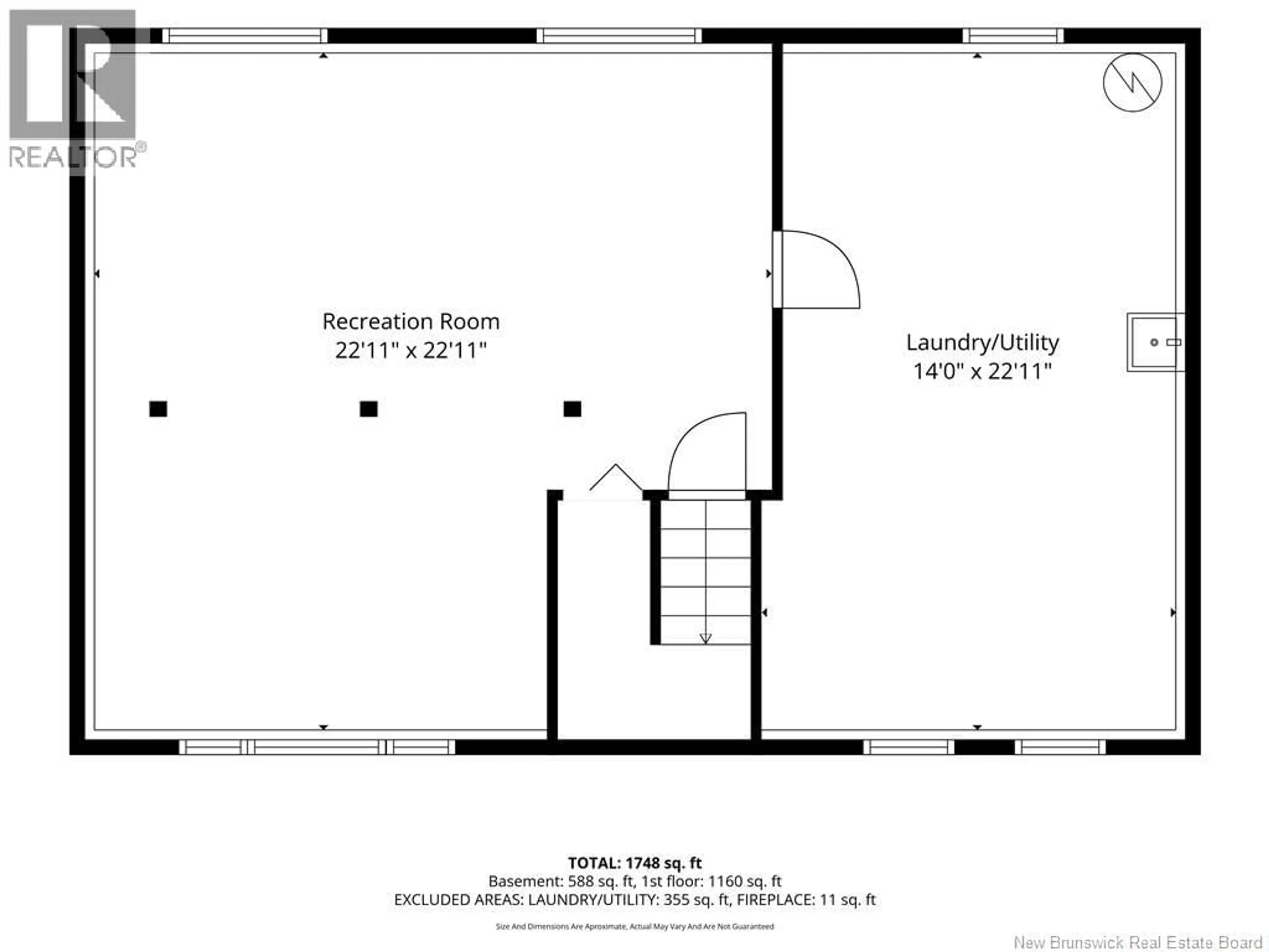 Floor plan for 788 BERNARD, Dieppe New Brunswick E1A5B1