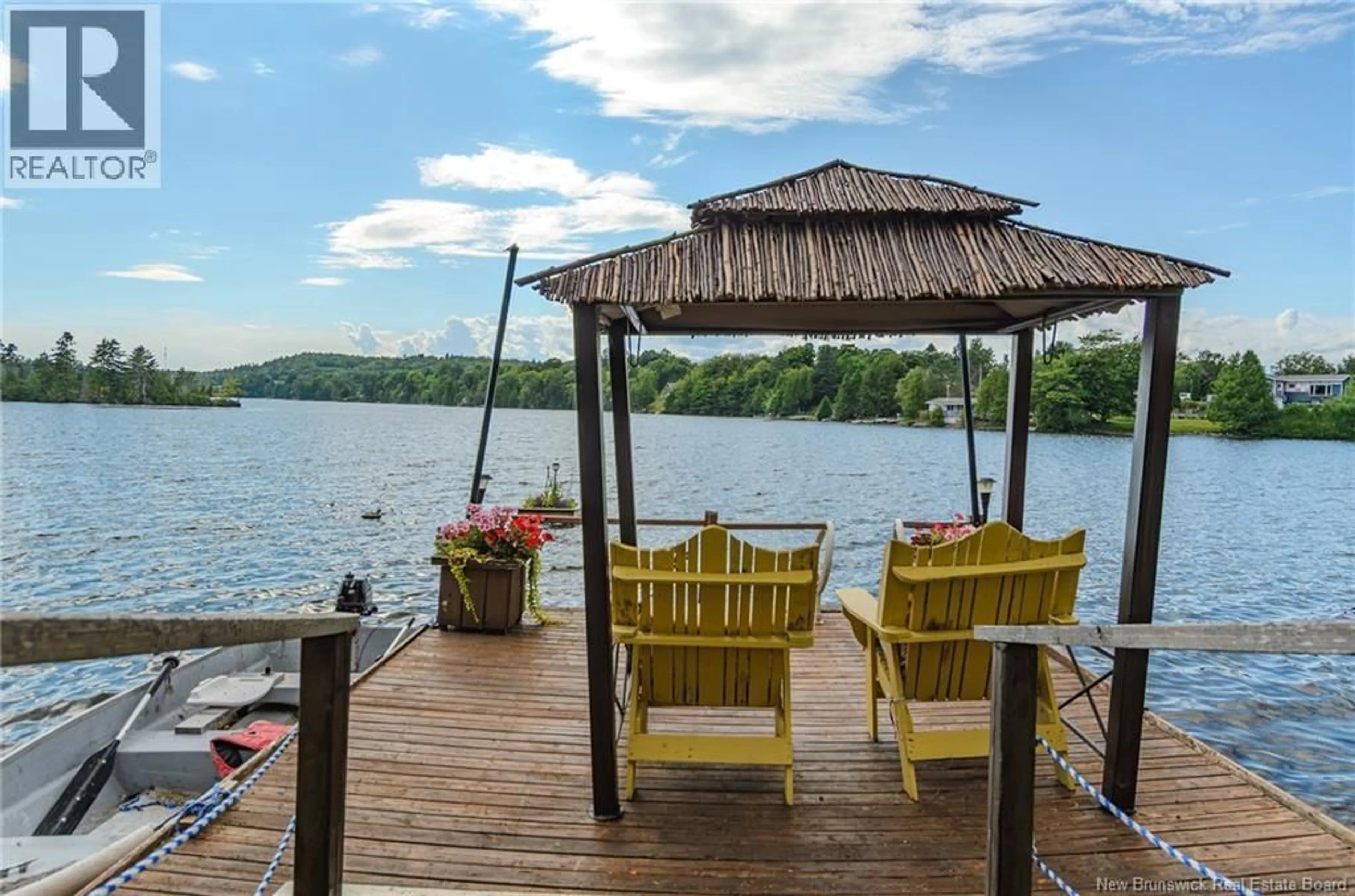 Patio, water/lake/river/ocean view for 7 WATERCREST ROAD, Rothesay New Brunswick E2S1B7