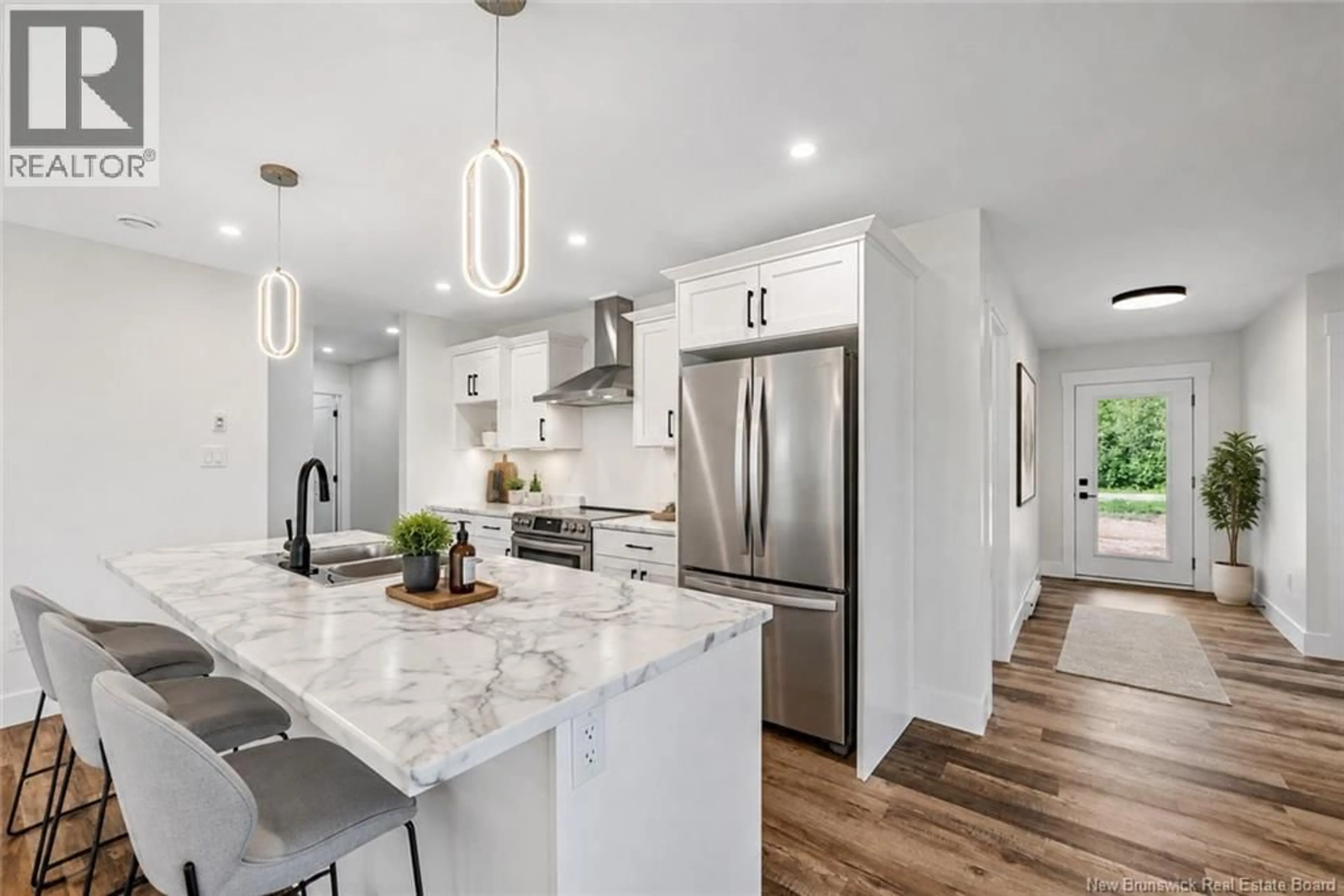 Open concept kitchen, ceramic/tile floor for 78 BEDECHE STREET, Cap-Pelé New Brunswick E4N0G1