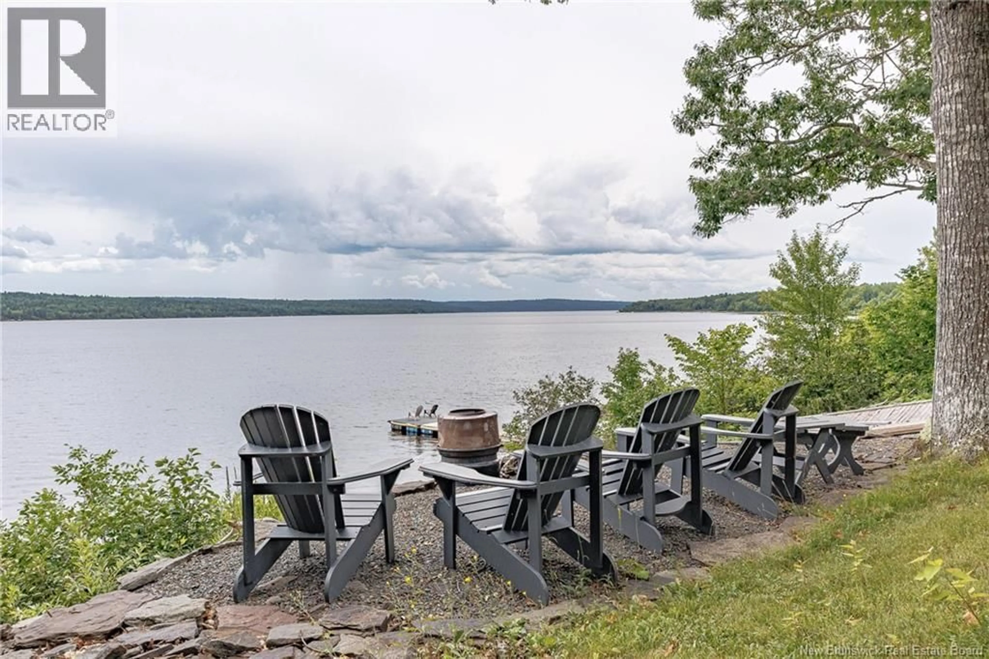 Patio, water/lake/river/ocean view for 42 MARTINDALE DRIVE, Cambridge-Narrows New Brunswick E4C1V2