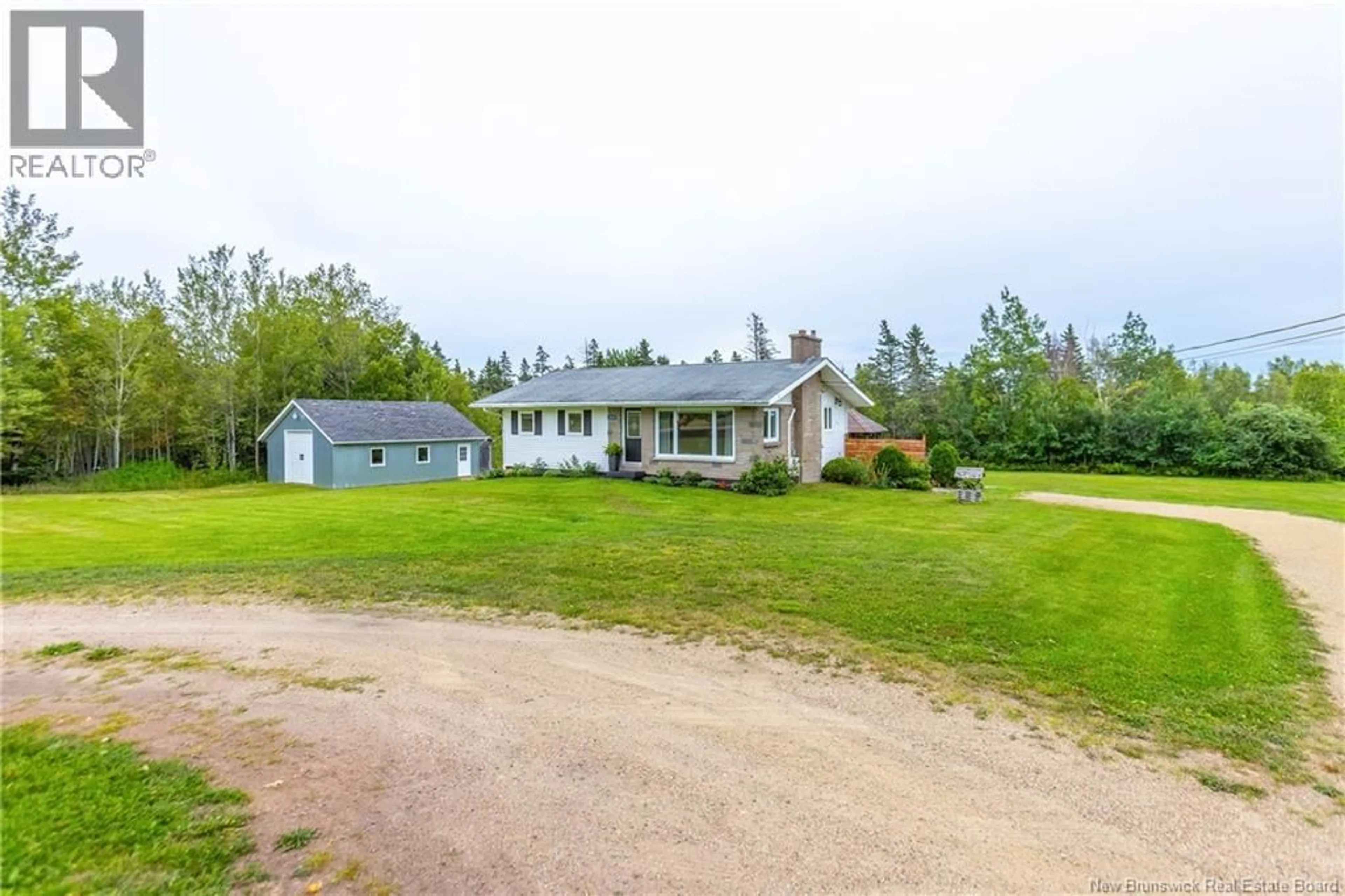 A pic from outside/outdoor area/front of a property/back of a property/a pic from drone, unknown for 264 ROUTE 935, Westcock New Brunswick E4L2H9