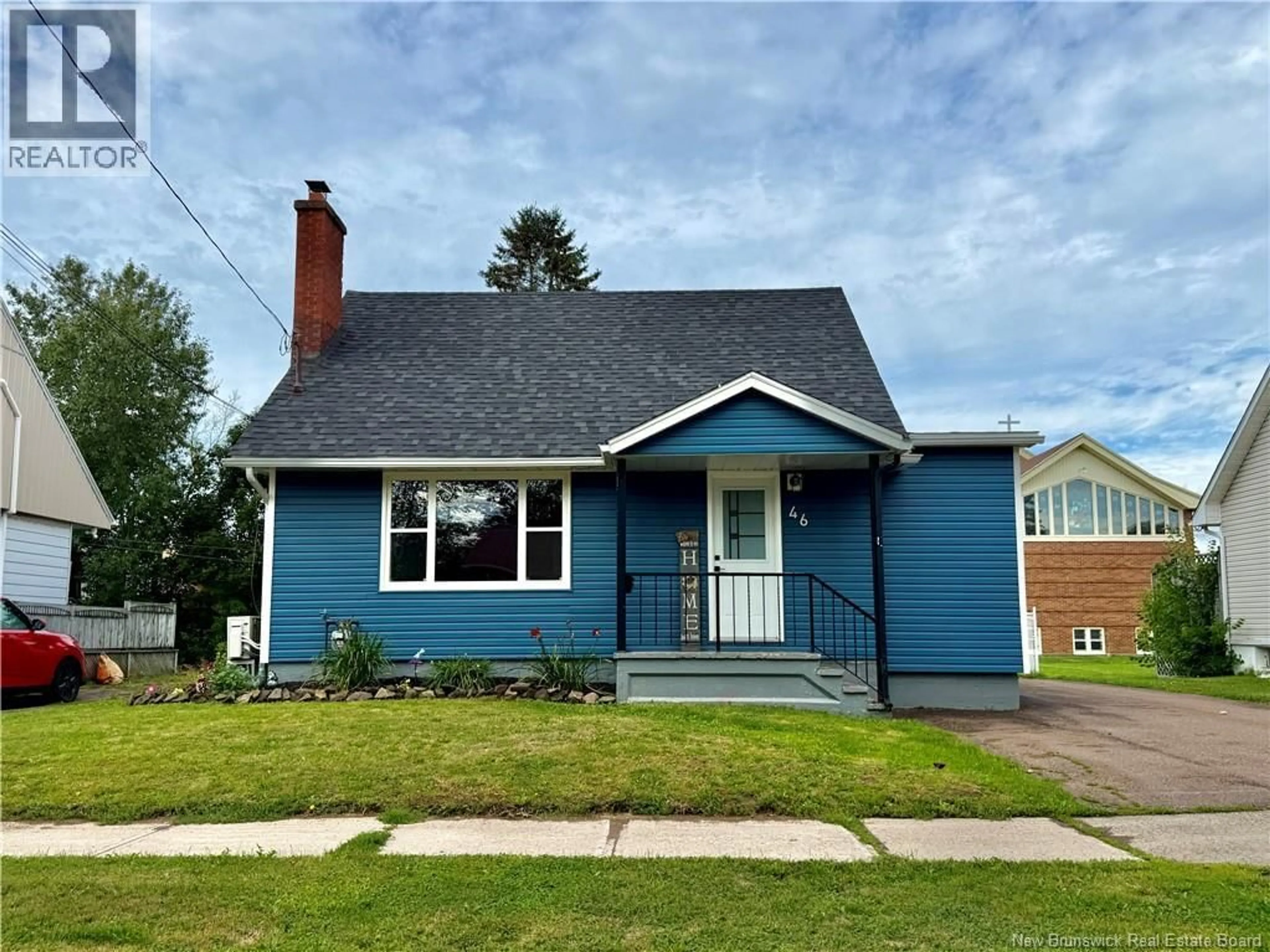 Home with vinyl exterior material, street for 46 WALSH STREET, Moncton New Brunswick E1C6W7