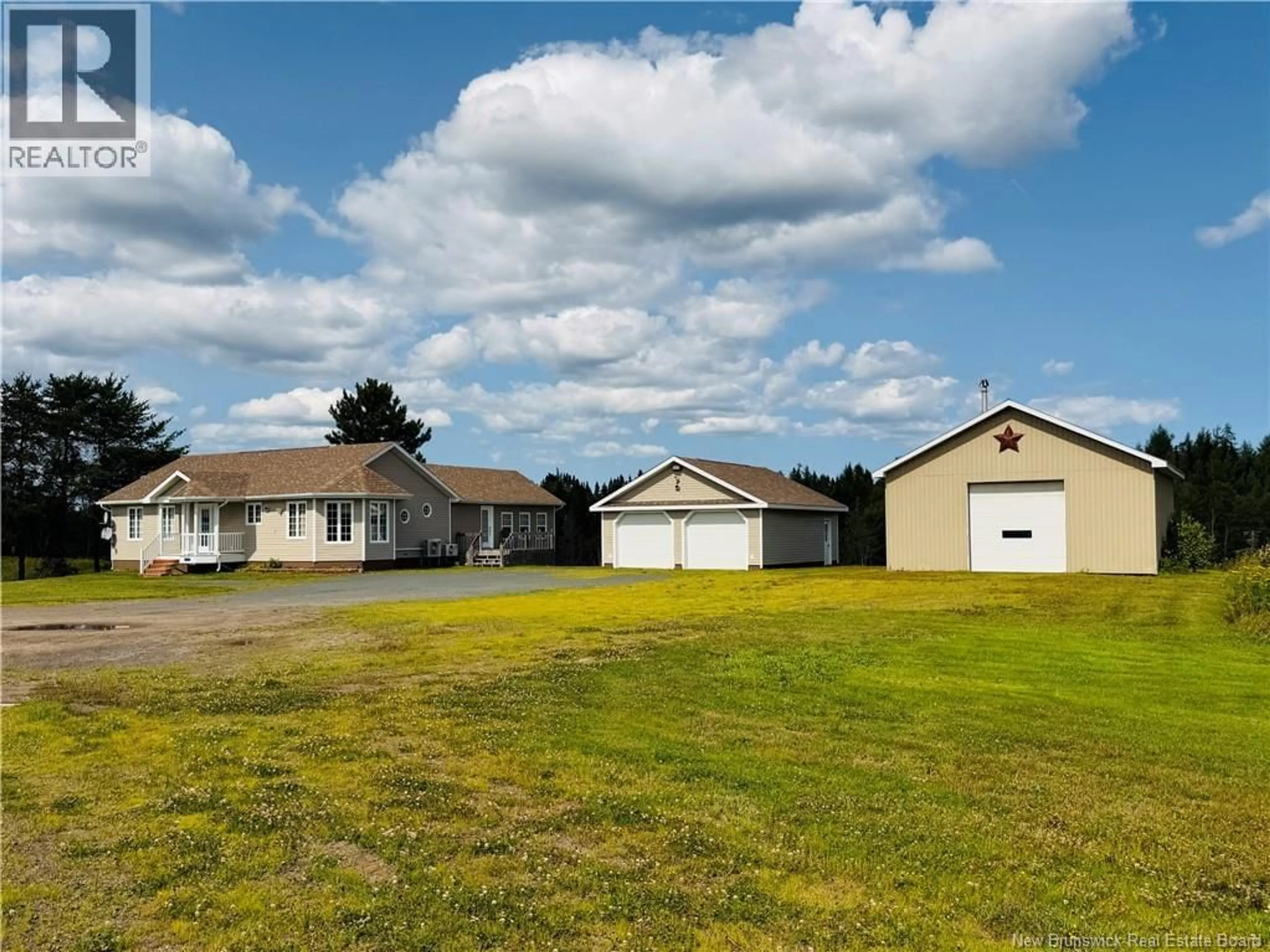 A pic from outside/outdoor area/front of a property/back of a property/a pic from drone, street for 65 WELLS BROOK ROAD, Black River Bridge New Brunswick E1N5S6