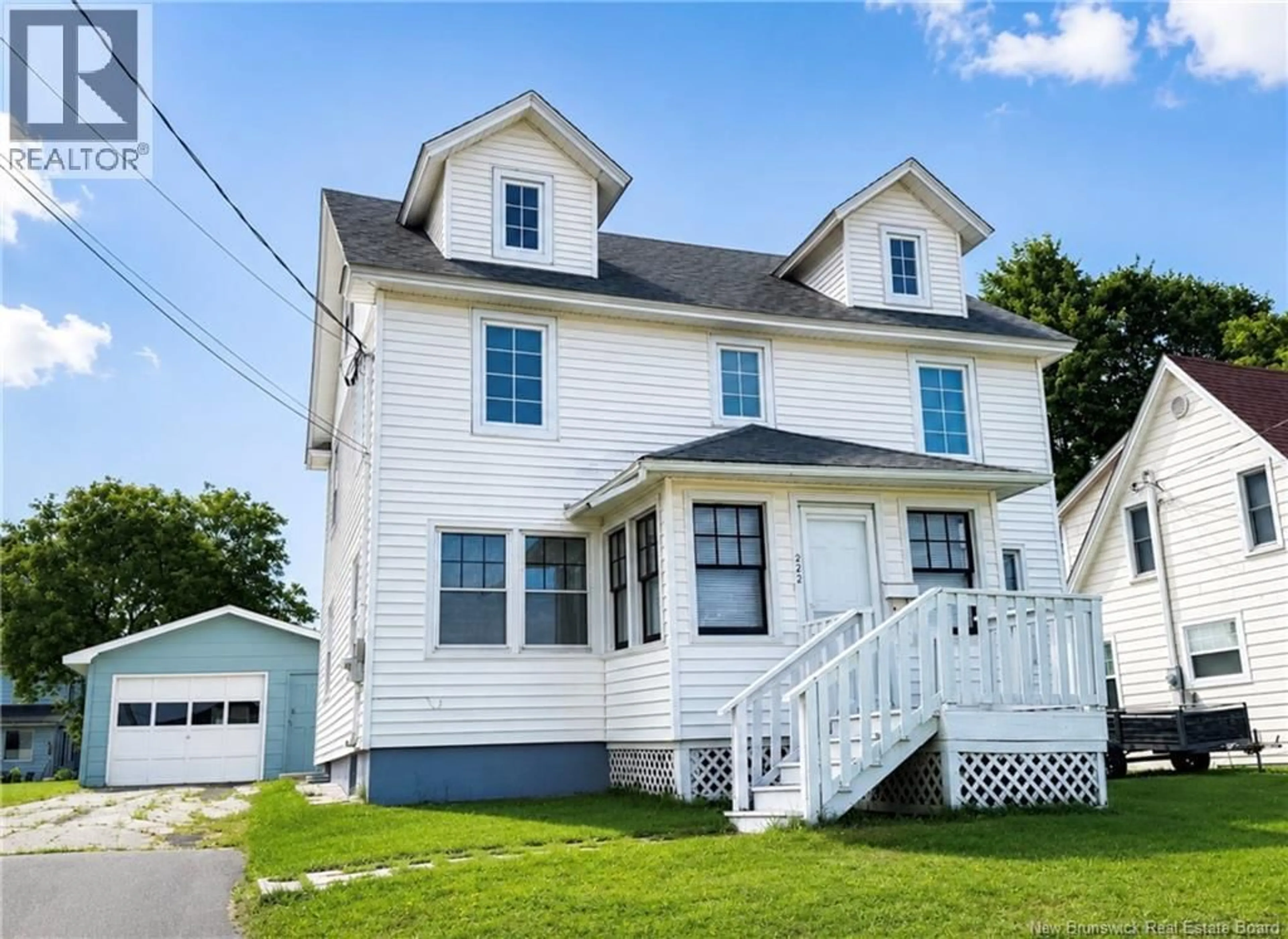 Home with vinyl exterior material, street for 222 YORK STREET, Bathurst New Brunswick E2A1H1