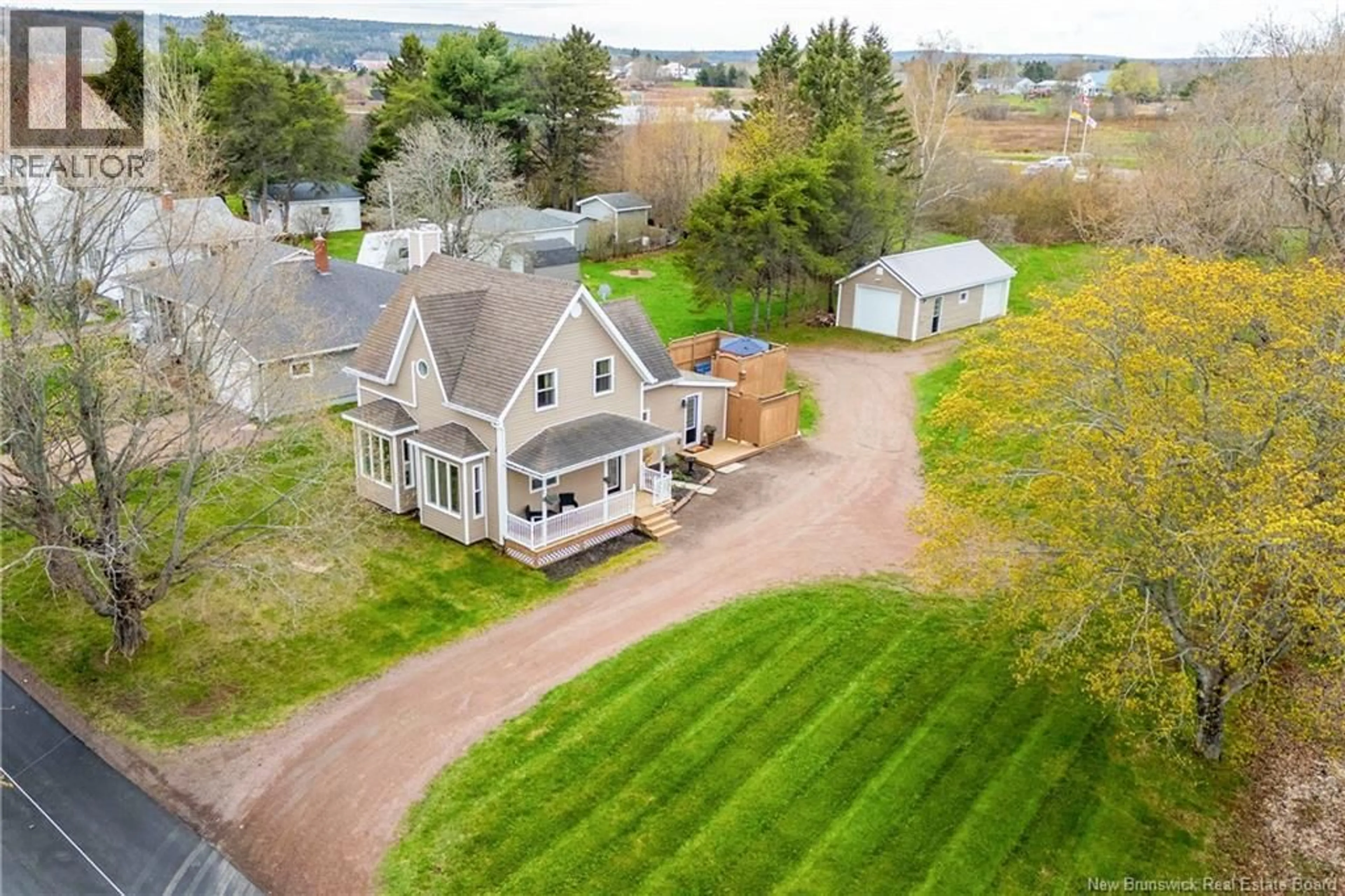 A pic from outside/outdoor area/front of a property/back of a property/a pic from drone, street for 7 RICHARDSON STREET, Sackville New Brunswick E4L4H7