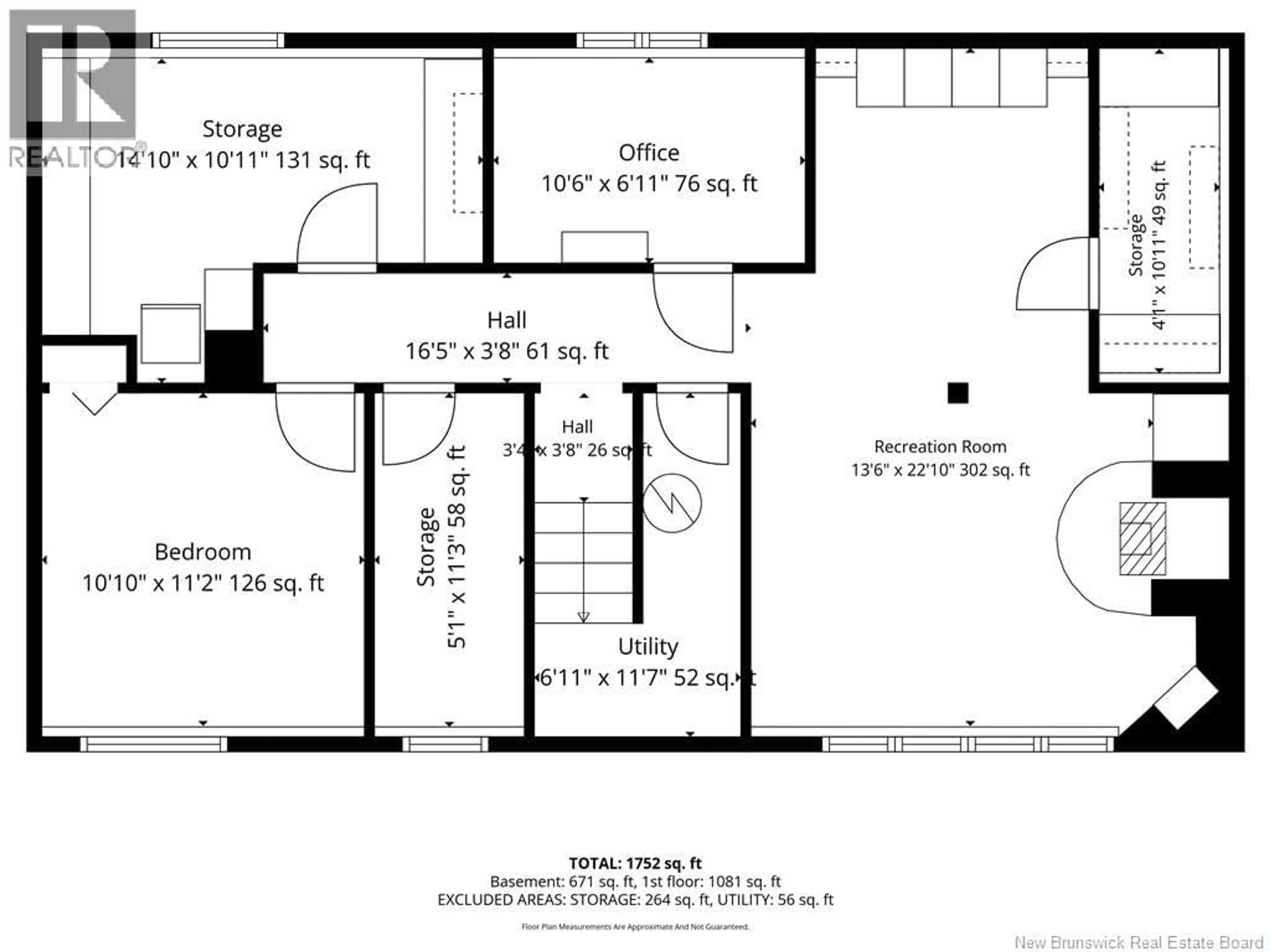 Floor plan for 92 ALPHONSE STREET, Shediac New Brunswick E4P1E1