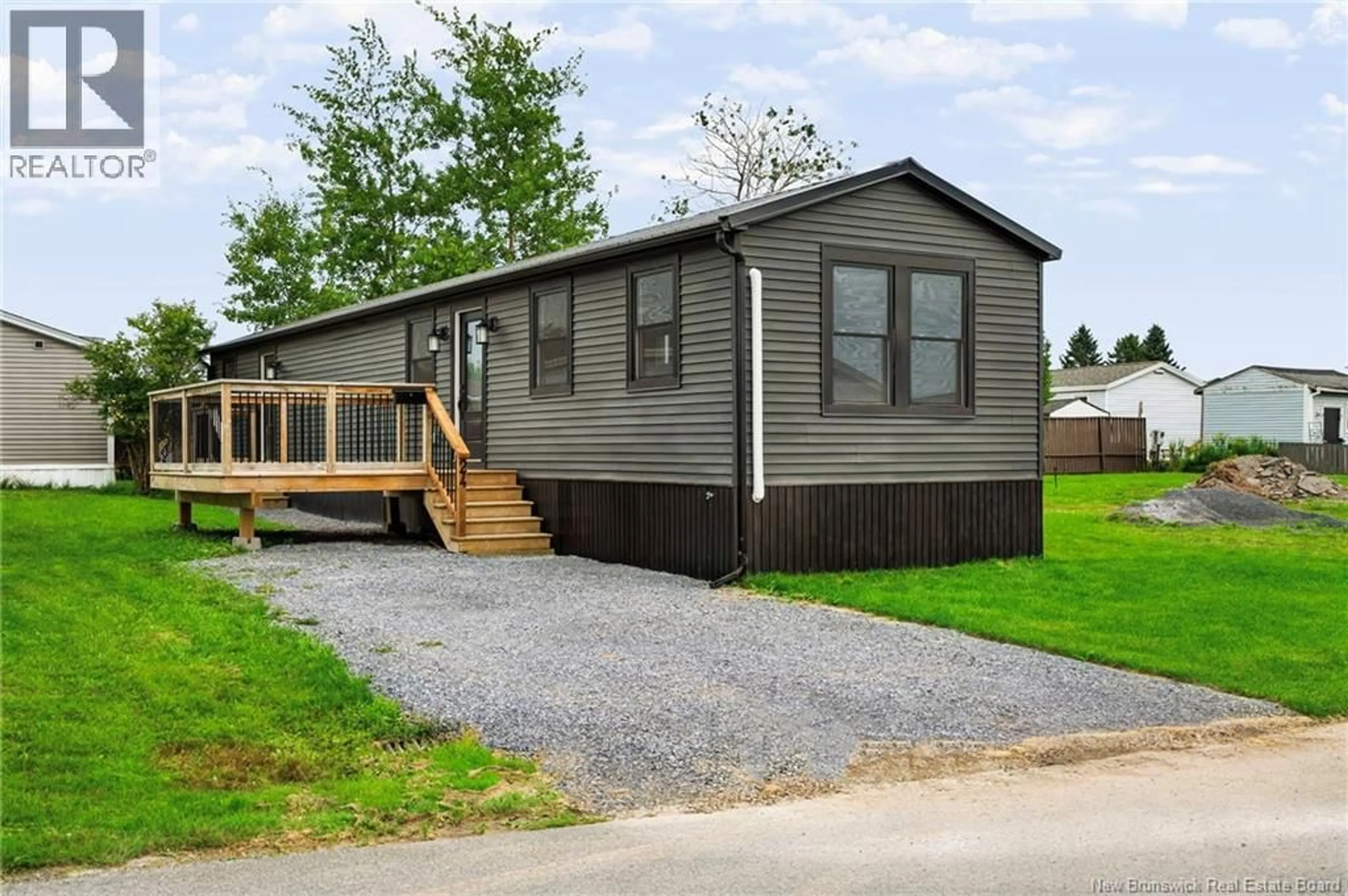 Home with vinyl exterior material, street for 24 HERON STREET, Saint John New Brunswick E2J2S3