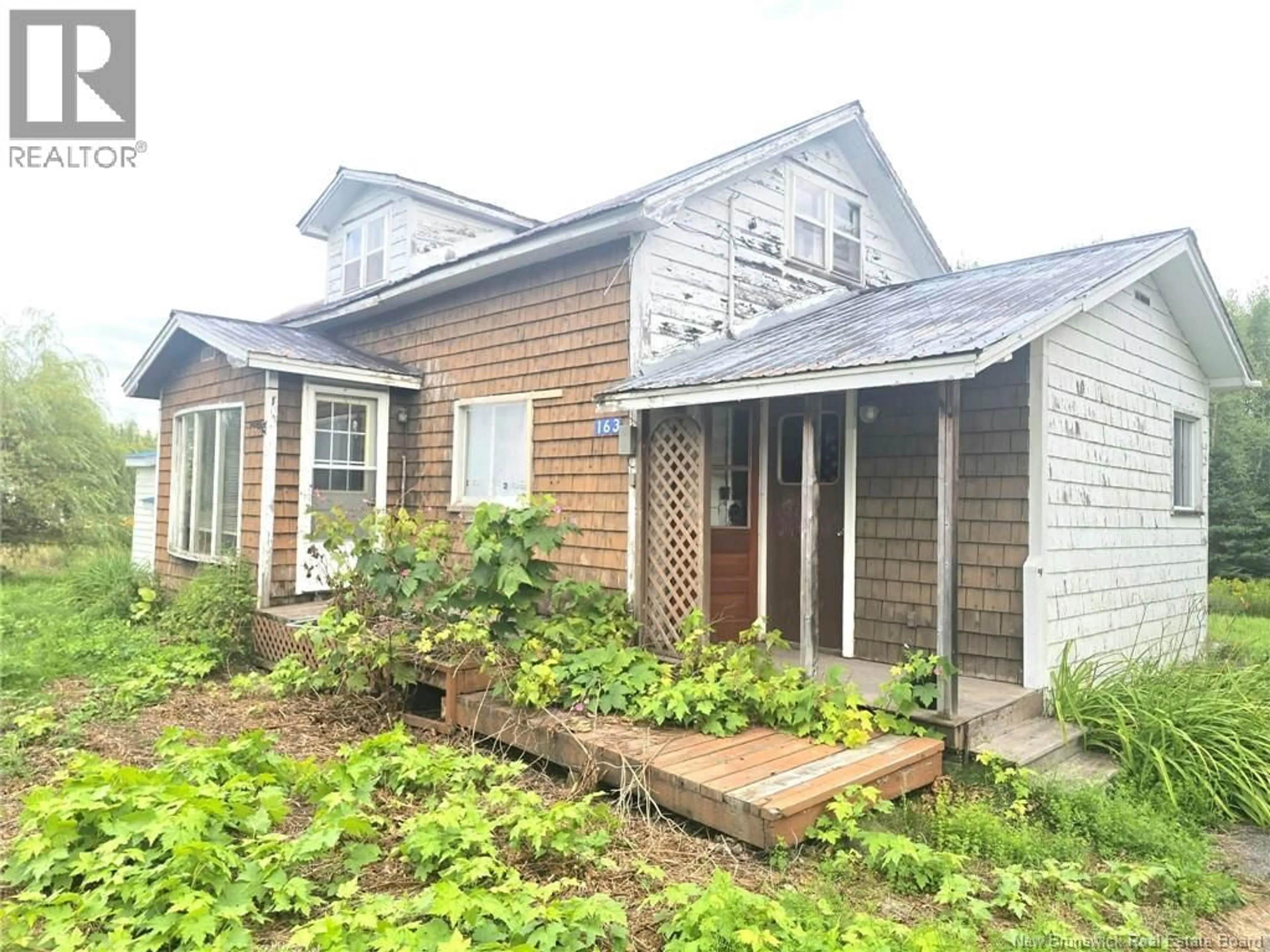 A pic from outside/outdoor area/front of a property/back of a property/a pic from drone, street for 163 INDIAN GARDEN ROAD, Red Bank New Brunswick E9E1T1