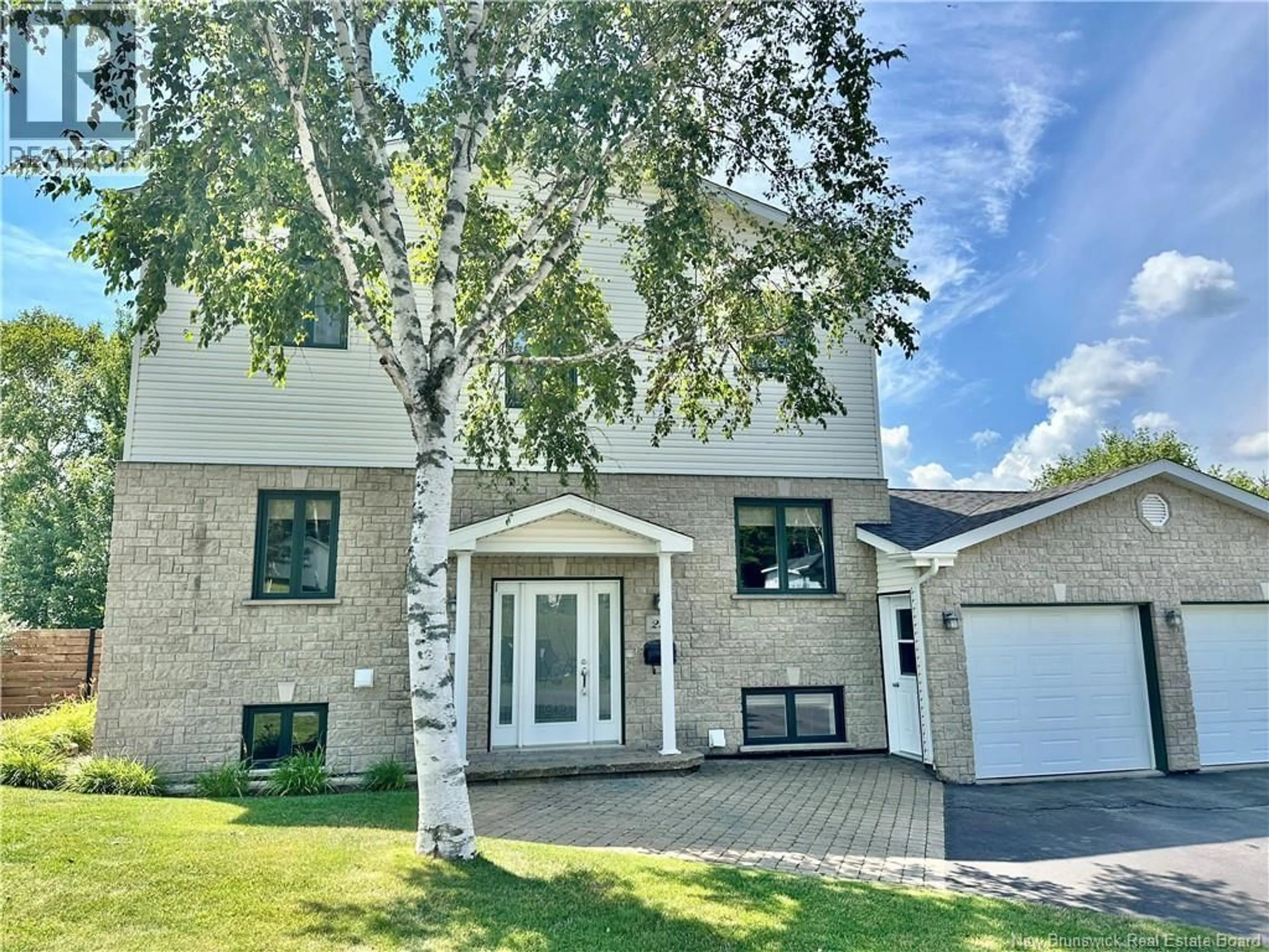 Home with brick exterior material, street for 25 DES SEIGNEURS STREET, Edmundston New Brunswick E3V5B1