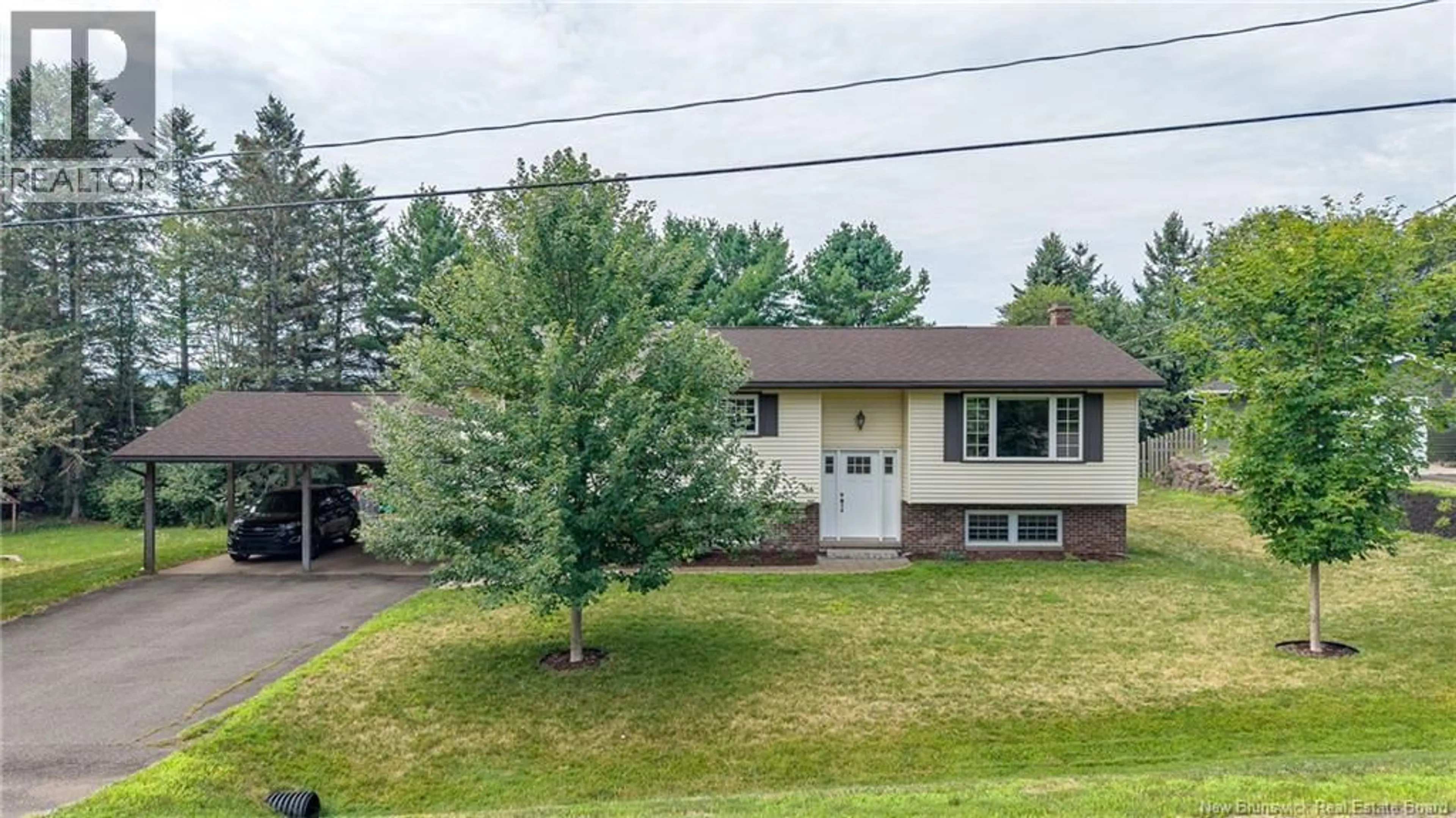 Home with vinyl exterior material, street for 66 VIOLA AVENUE, Hampton New Brunswick E5N5M3