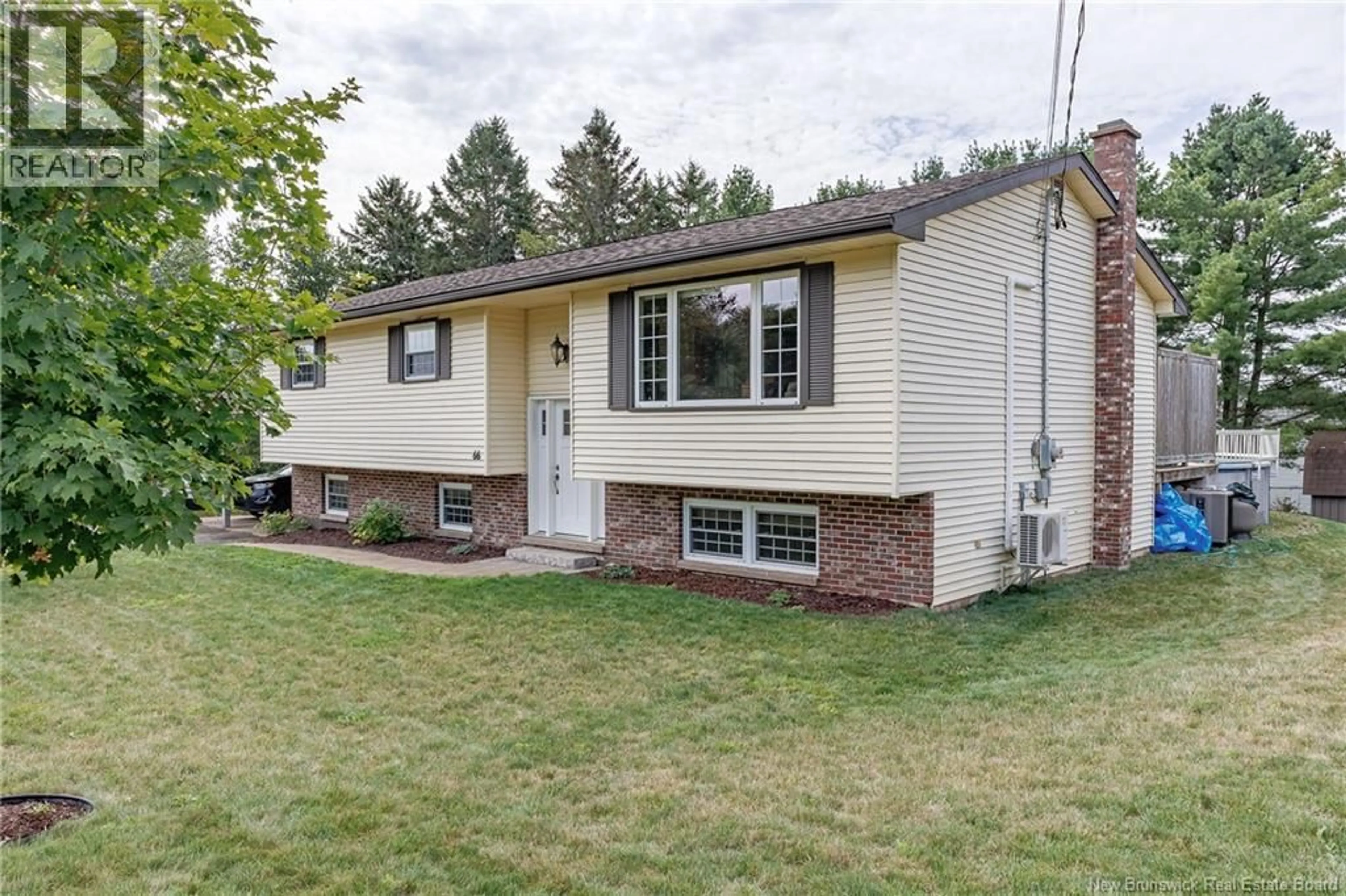 Home with vinyl exterior material, street for 66 VIOLA AVENUE, Hampton New Brunswick E5N5M3