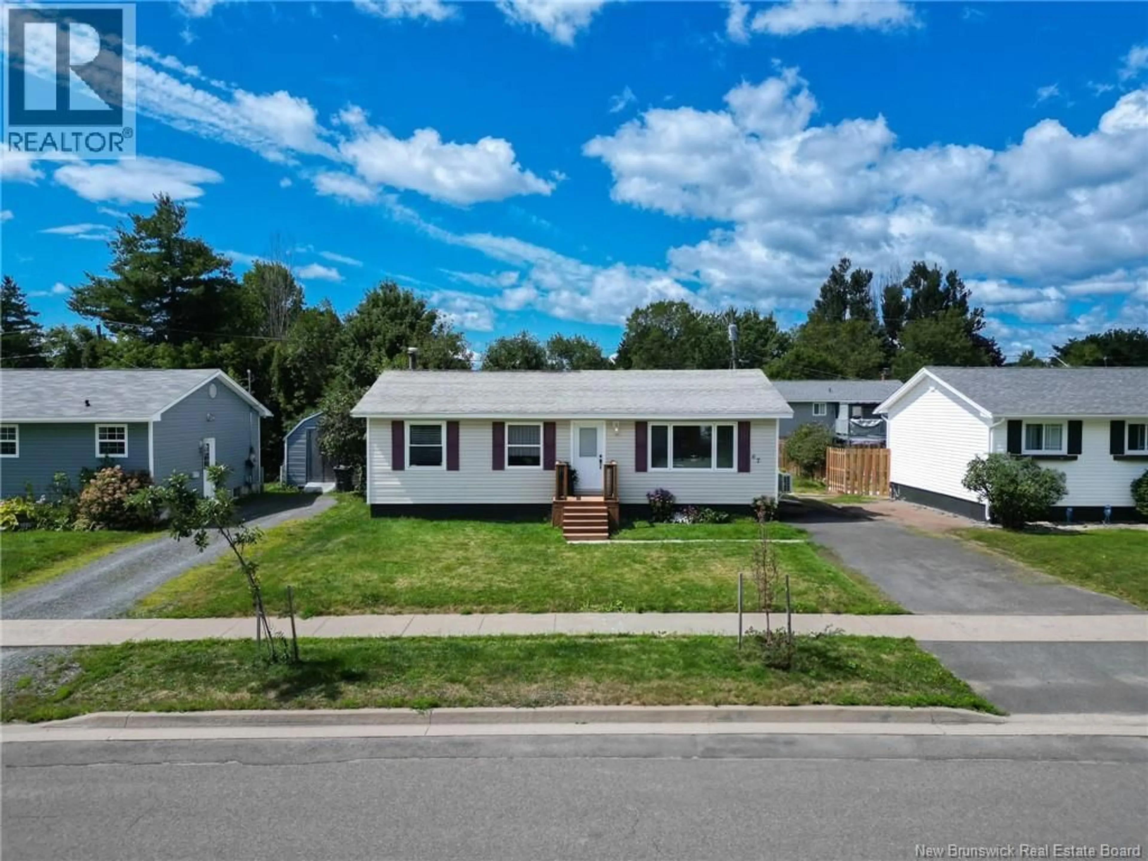 A pic from outside/outdoor area/front of a property/back of a property/a pic from drone, street for 67 WILCOX STREET, Fredericton New Brunswick E3A5C8